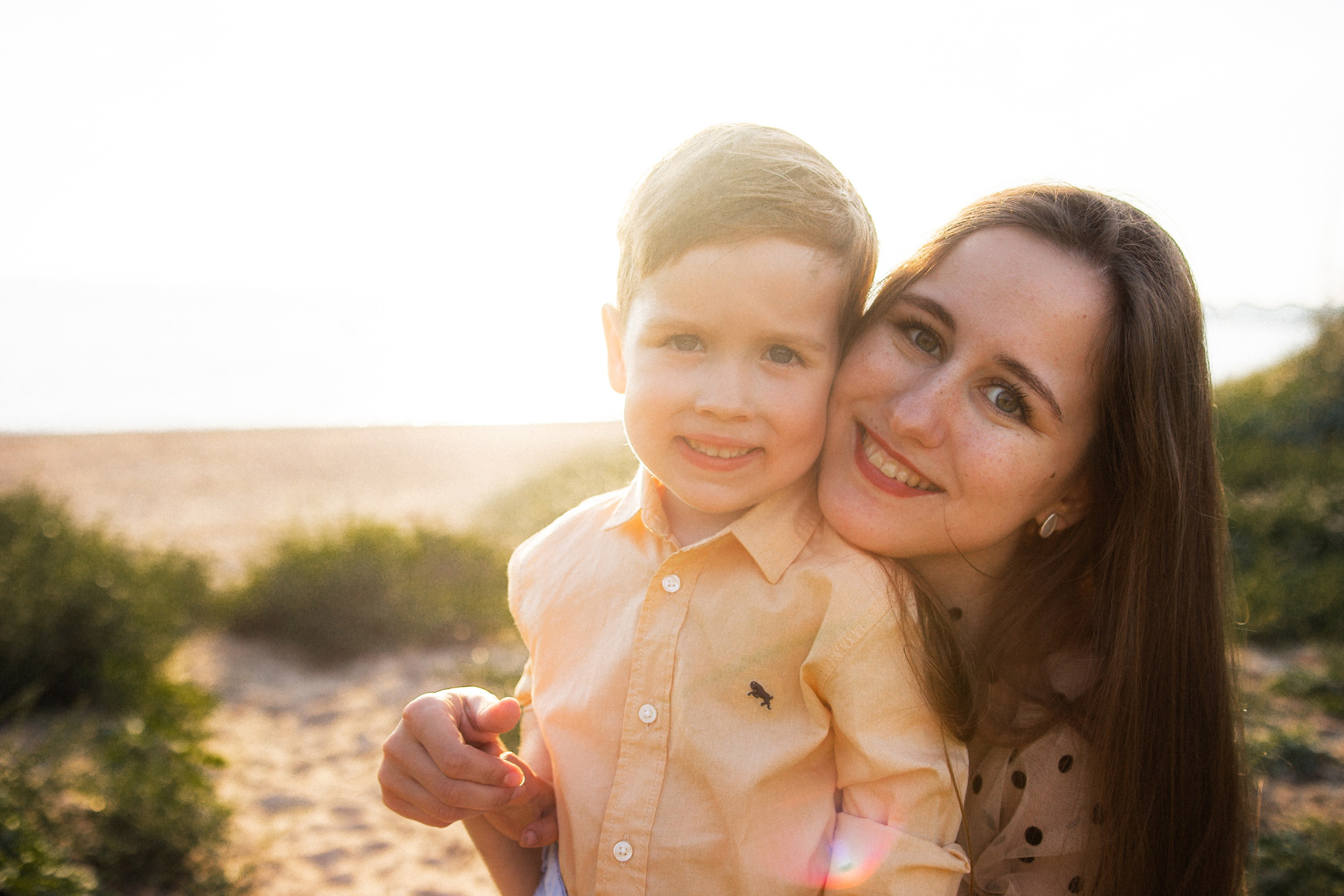 Warm evening in Falkenberg. Photographer in Gothenburg Aleksandra Stroganova