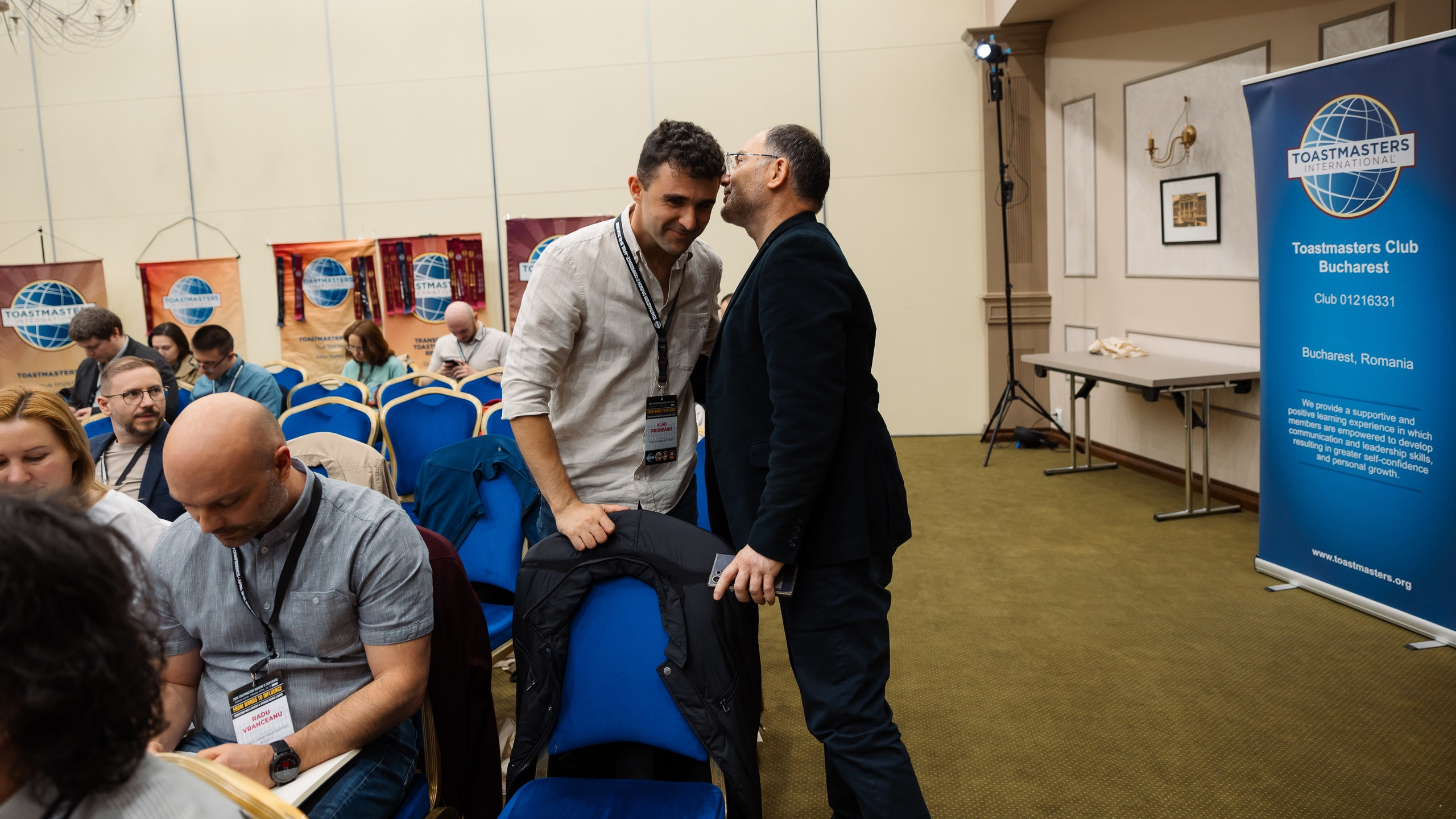Toastmasters Conference. Marius Ciocan