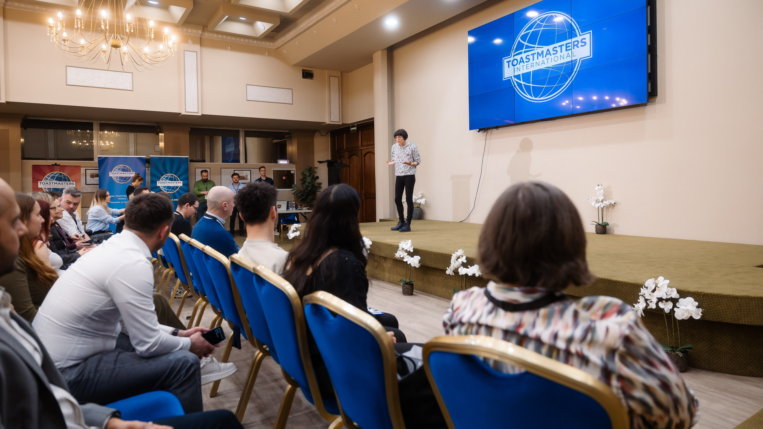 Toastmasters Conference. Marius Ciocan