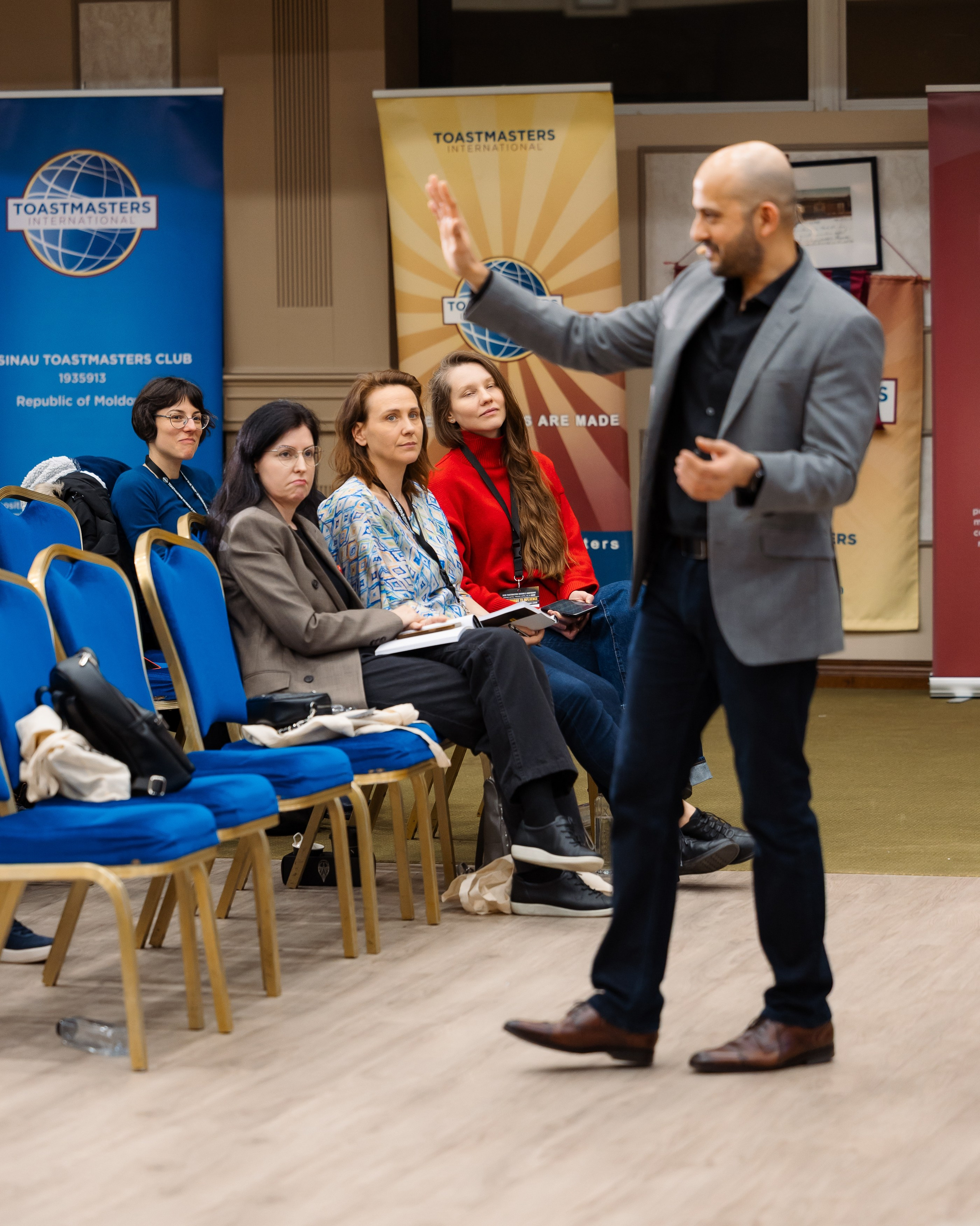 Toastmasters Conference. Marius Ciocan