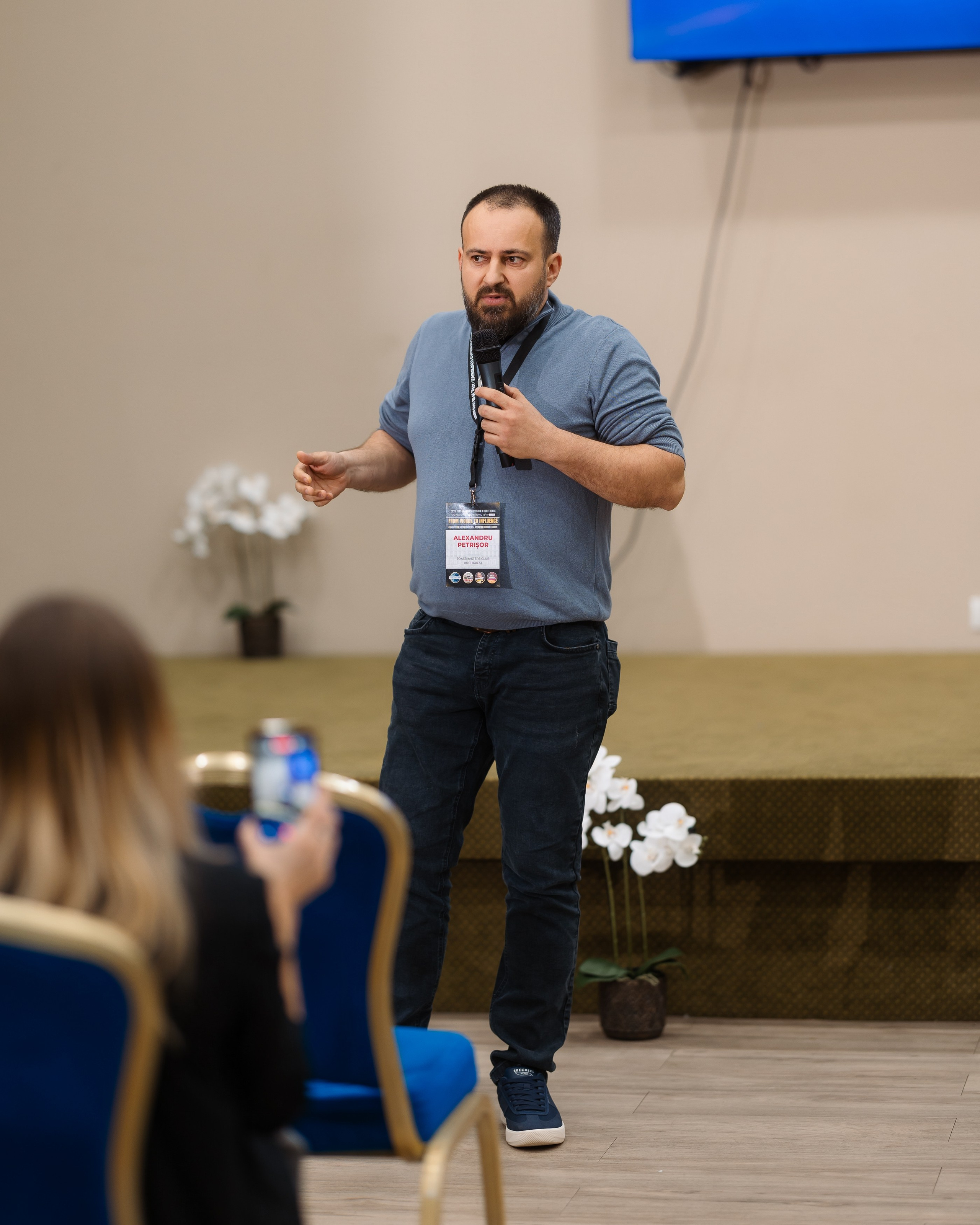 Toastmasters Conference. Marius Ciocan