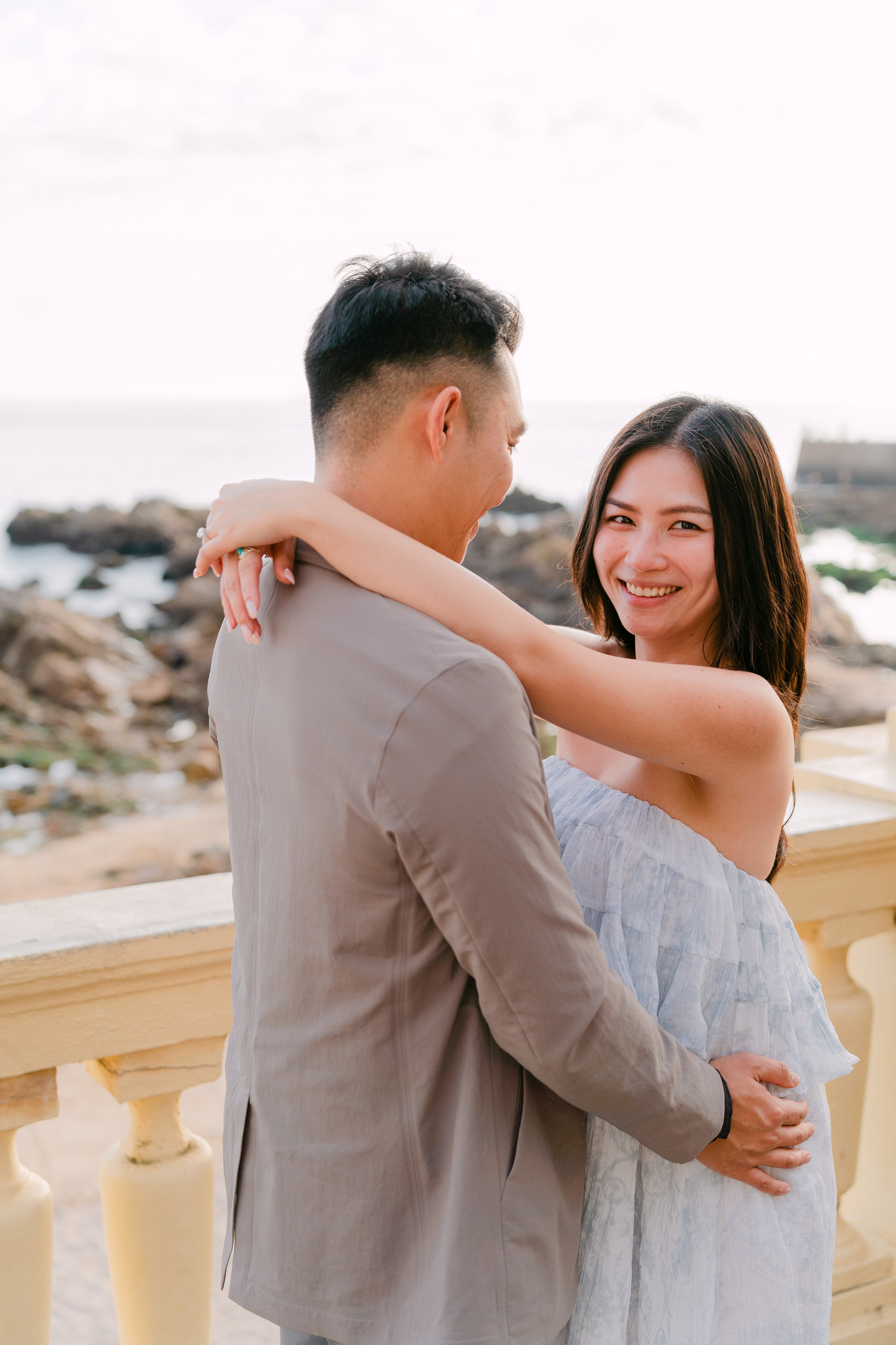 Wedding Proposal at Praia do Molhe