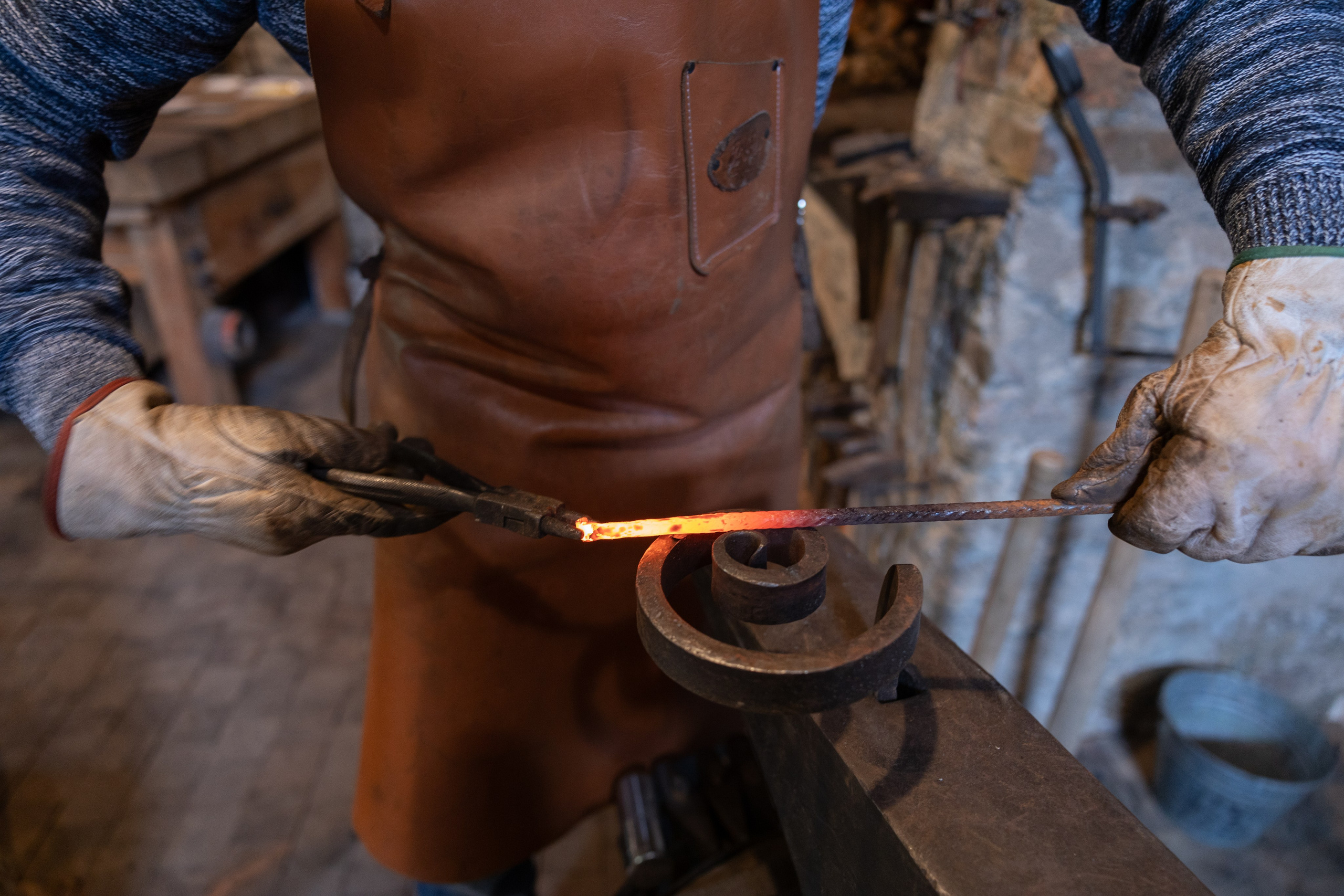 Schmied, Goldegg, 2024. Guzel Kolobova| Fotografin| Salzburg