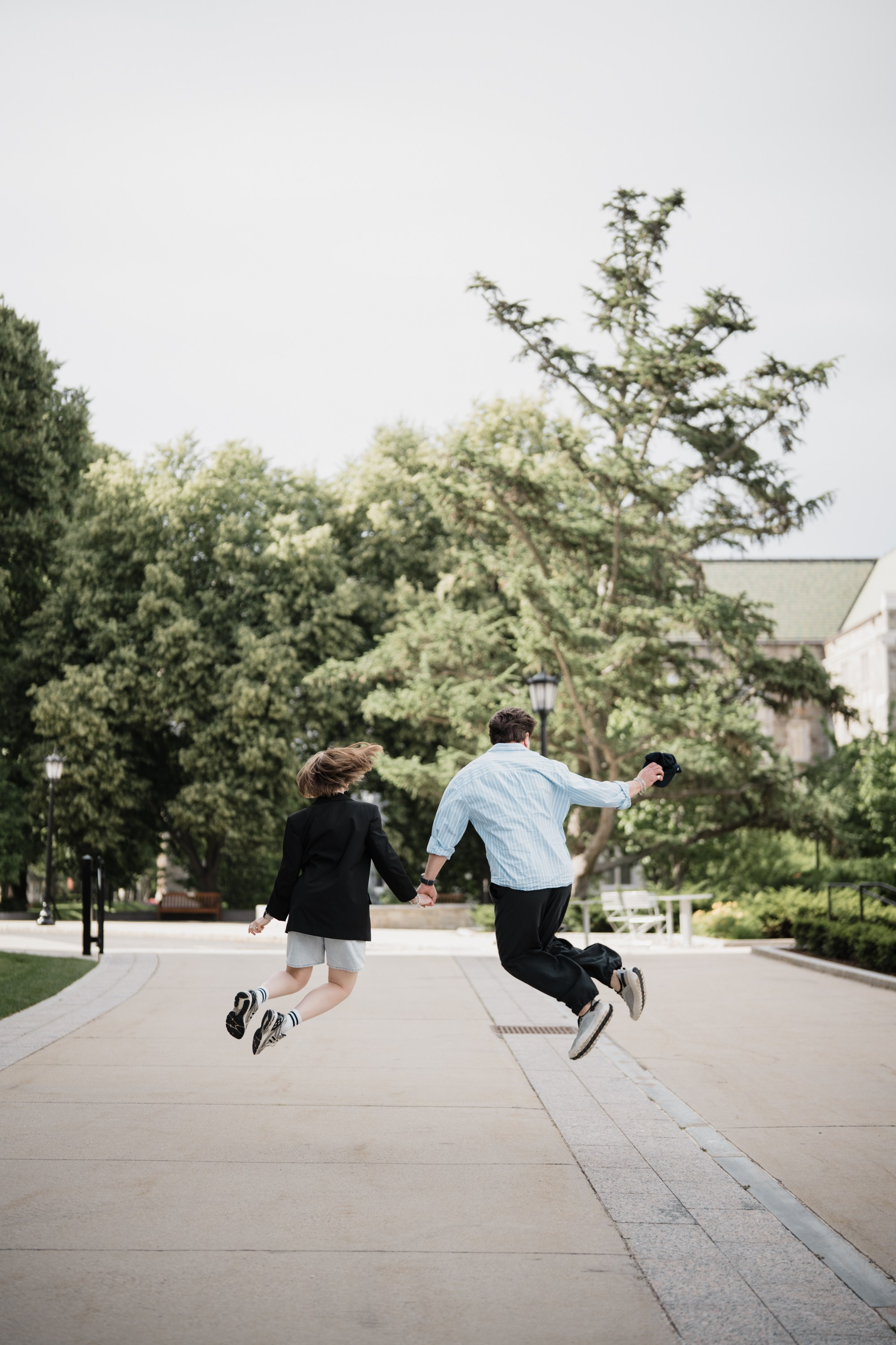 Photoshoot in College Boston. Portrait and wedding photographer in New York