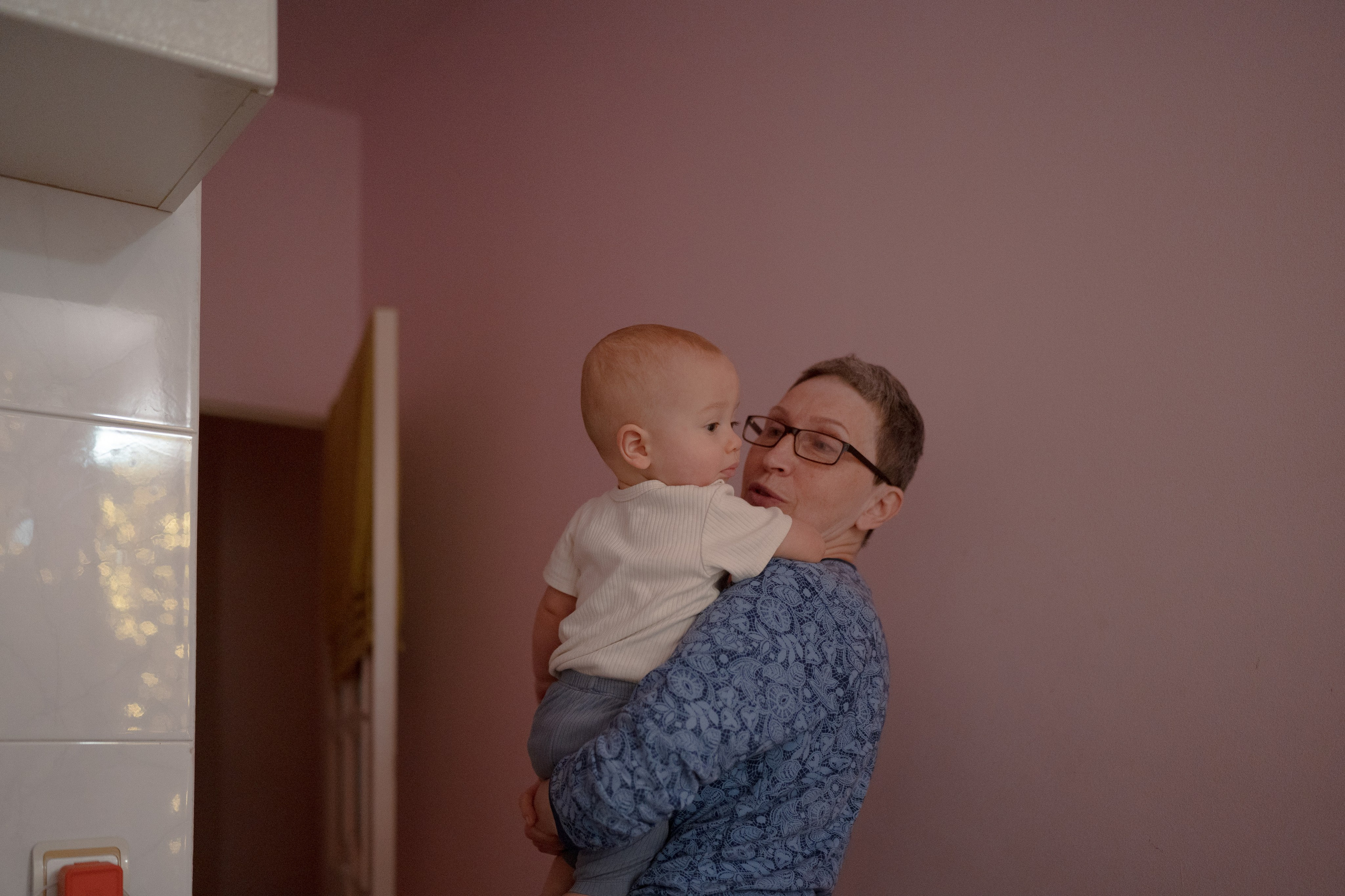 Alena, Vlad and their son Lev. Main