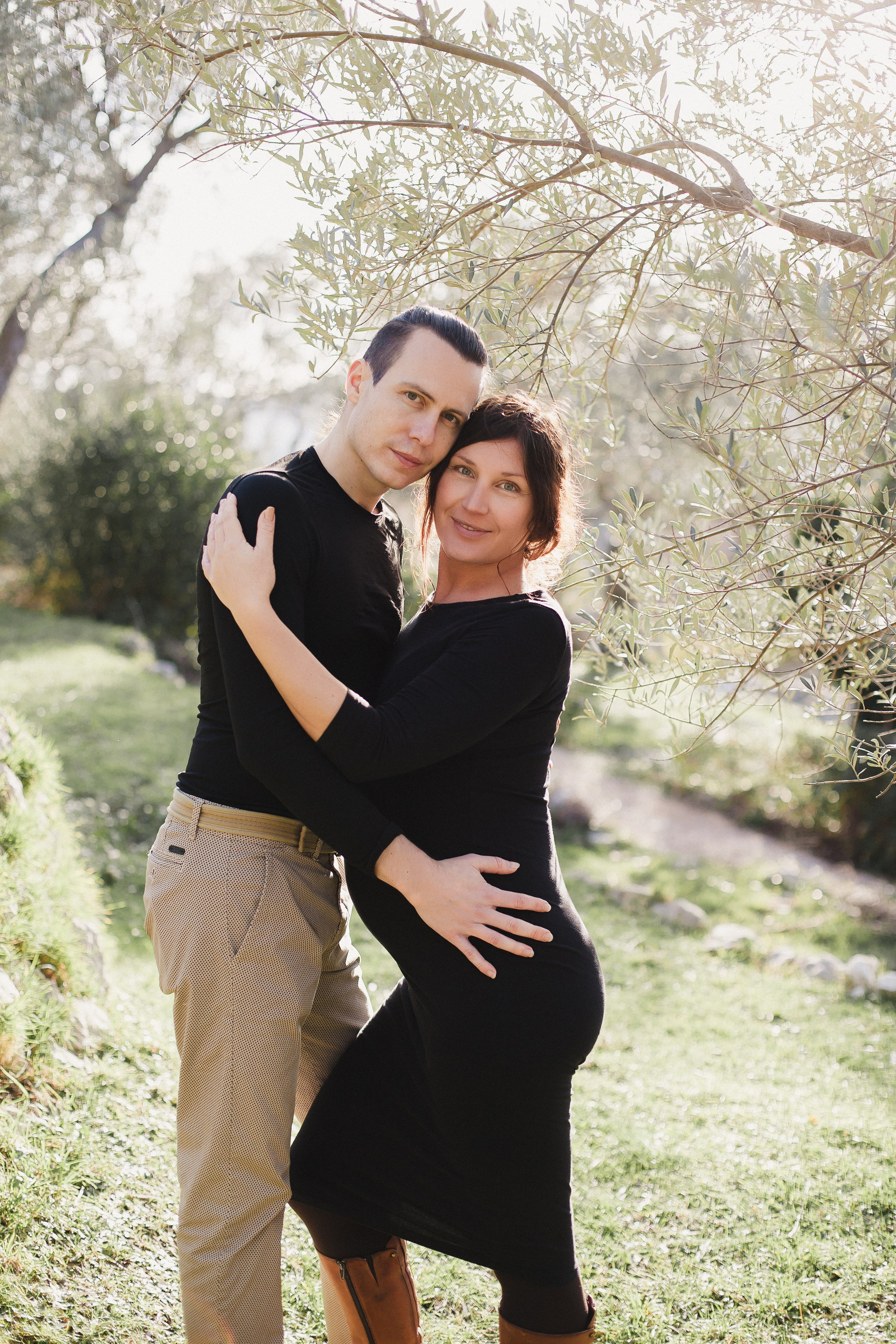 Maternity Session in the Olives. Sunkrit Photography