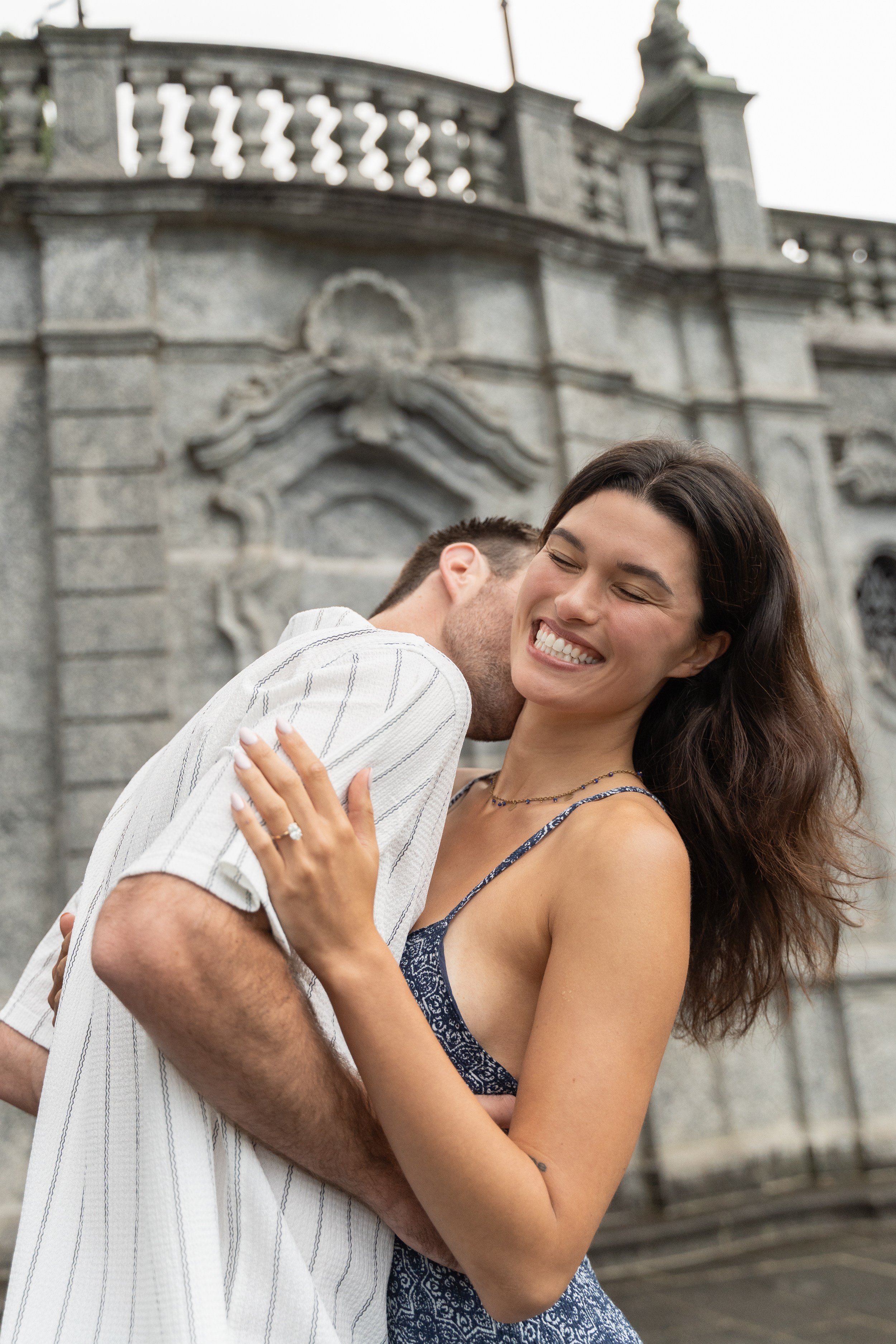 Sunrise Secret Proposal Lake Como. Proposal Photographer in Lake Como