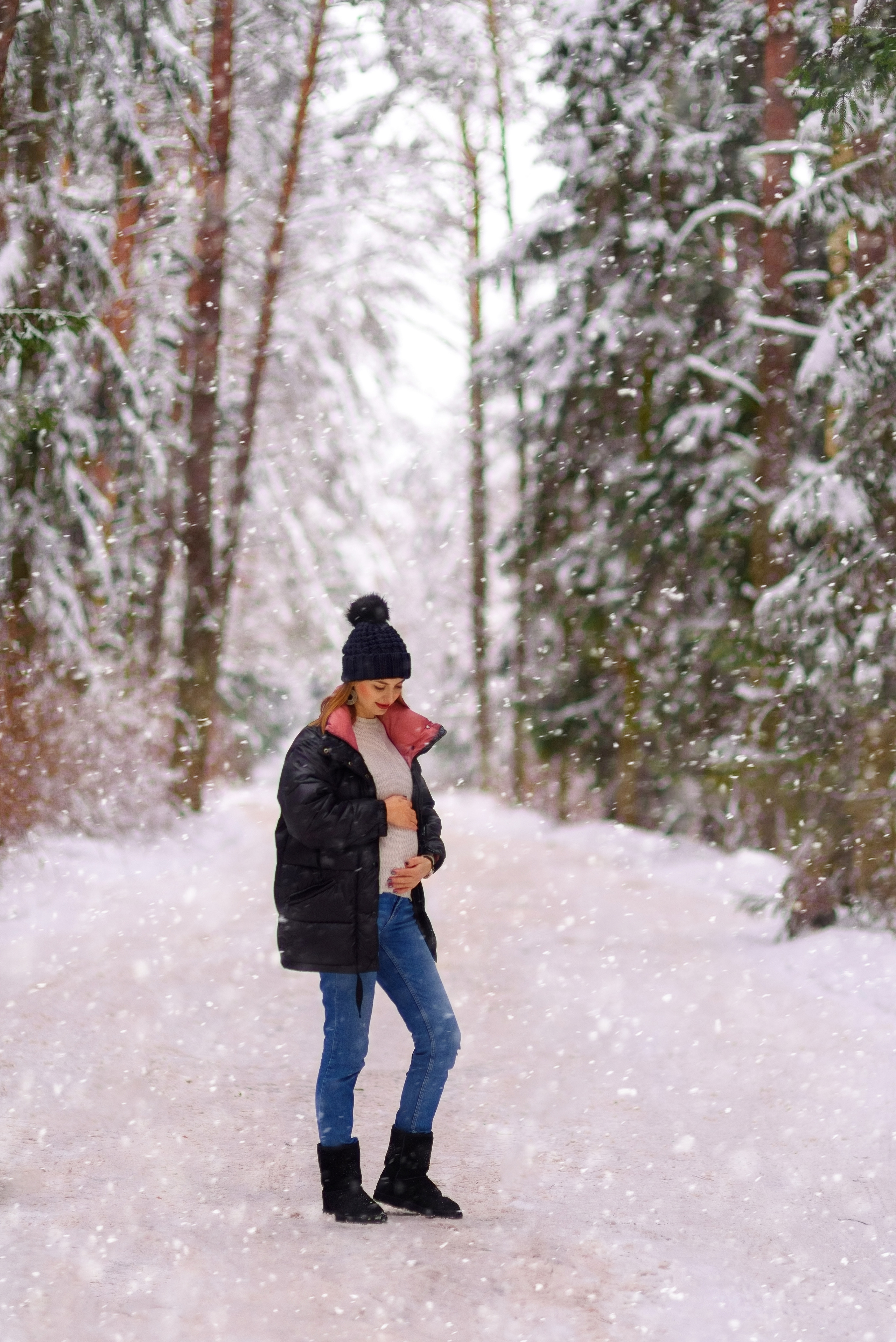 Беременность. Семейный фотограф и фотограф новорожденных в Вильнюсе Ирина Беленкевич