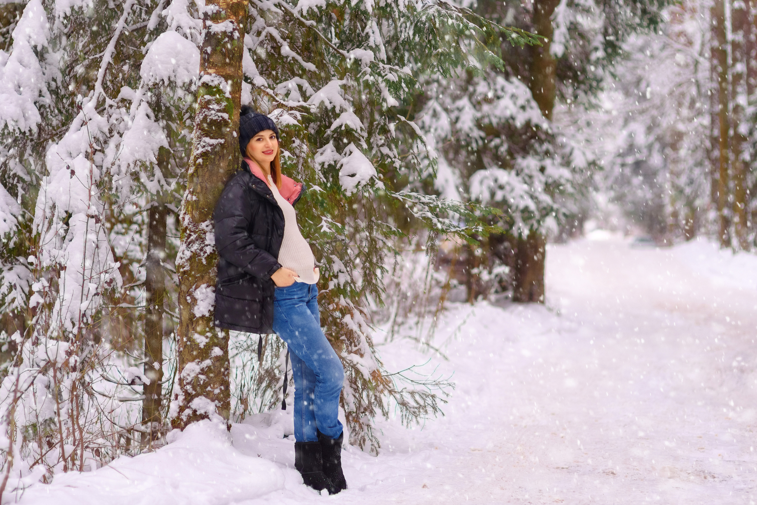 Беременность. Семейный фотограф и фотограф новорожденных в Вильнюсе Ирина Беленкевич