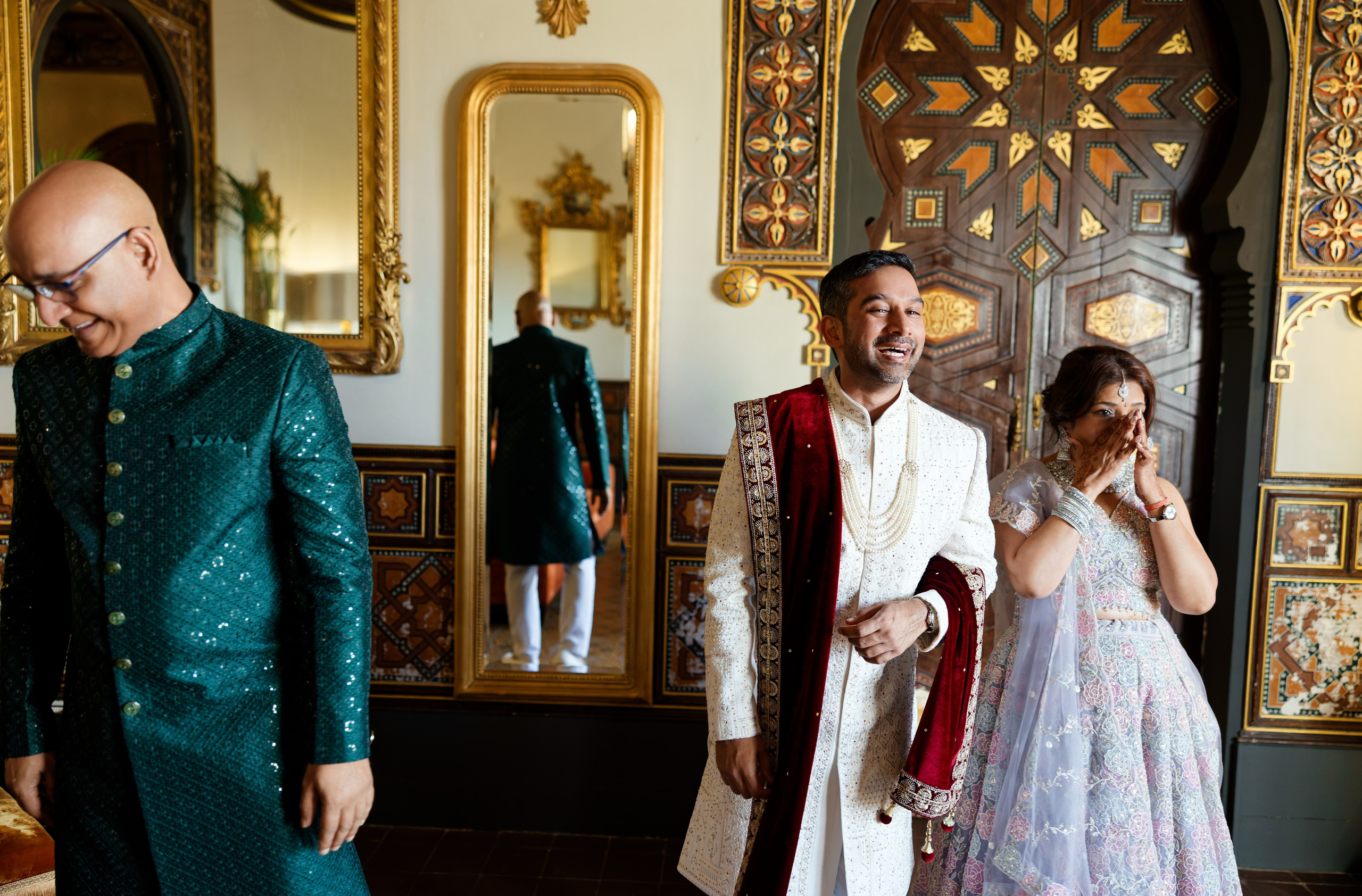 Indian wedding at Gran Villa Rosa, Barcelona
