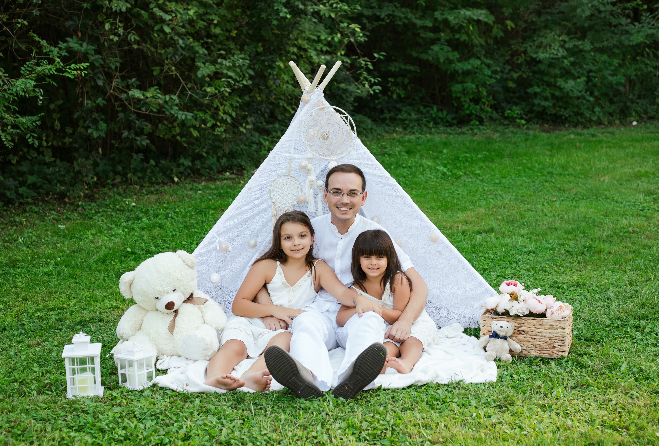 Jennifer e la sua bellissima famiglia. Luci e Capricci Photography