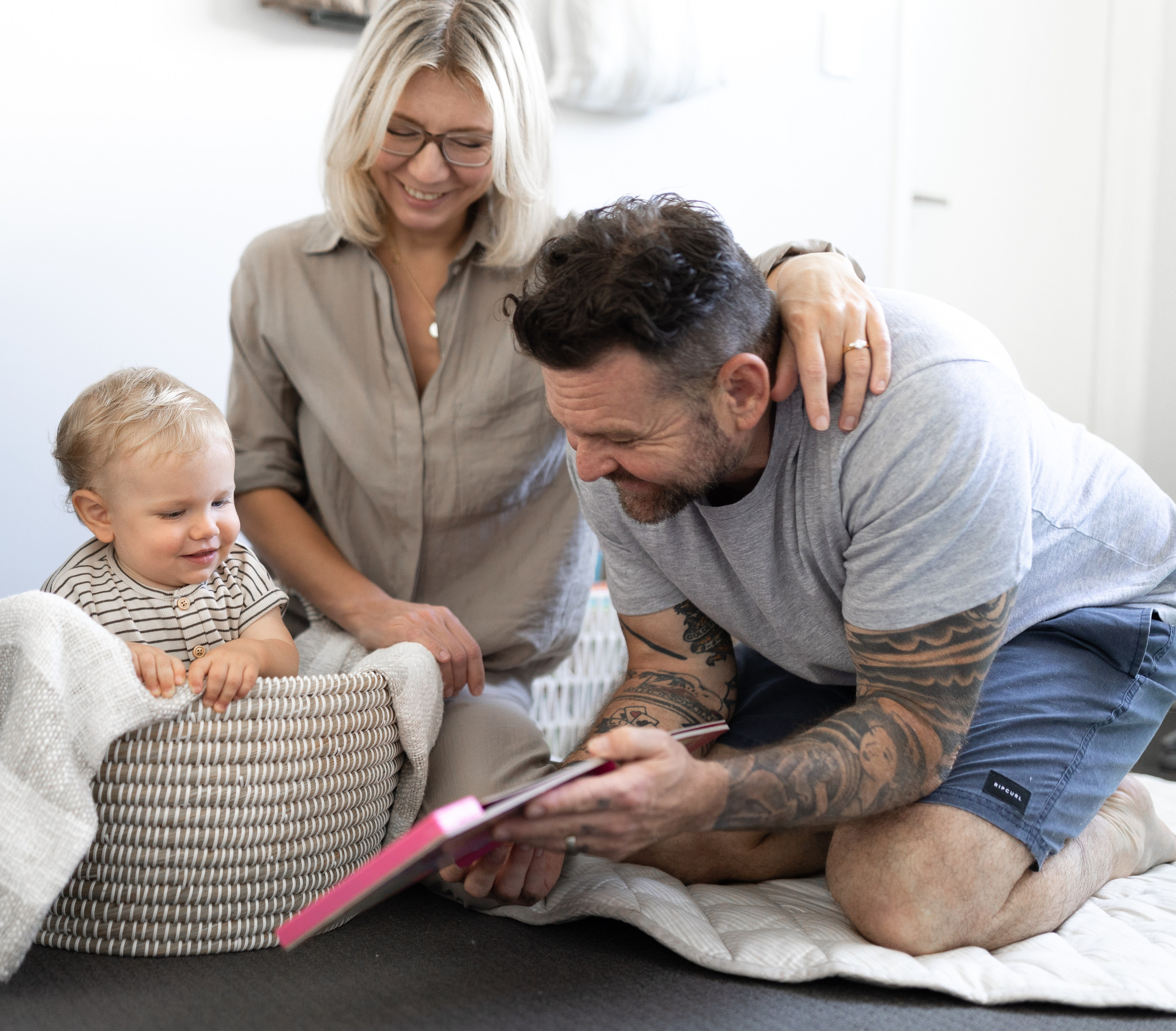 Photos from different family photoshoots