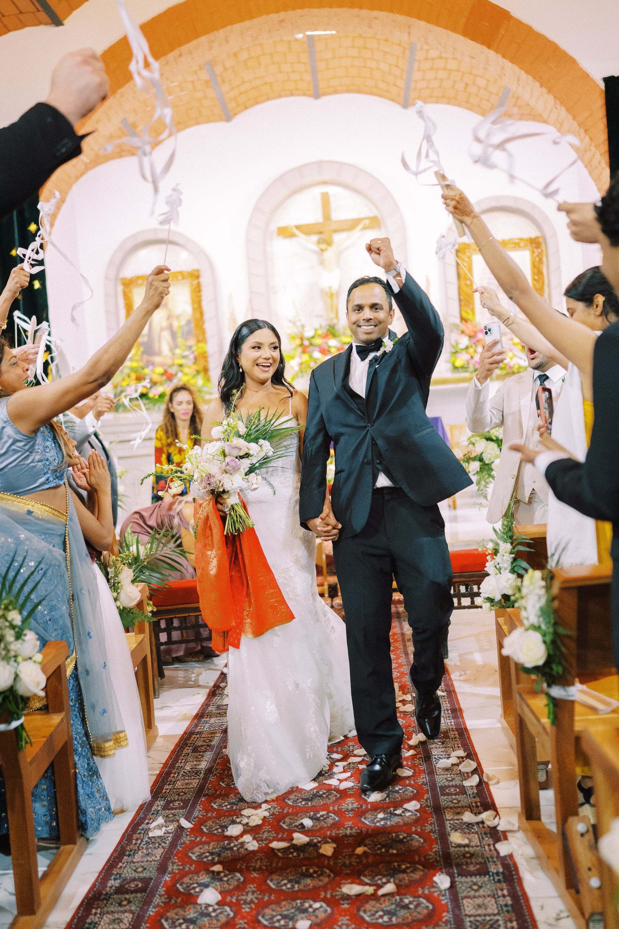 Jannet & Shan wedding in Sayulita church. Sayulita Wedding Photographer, Puerto Vallarta, Cabo