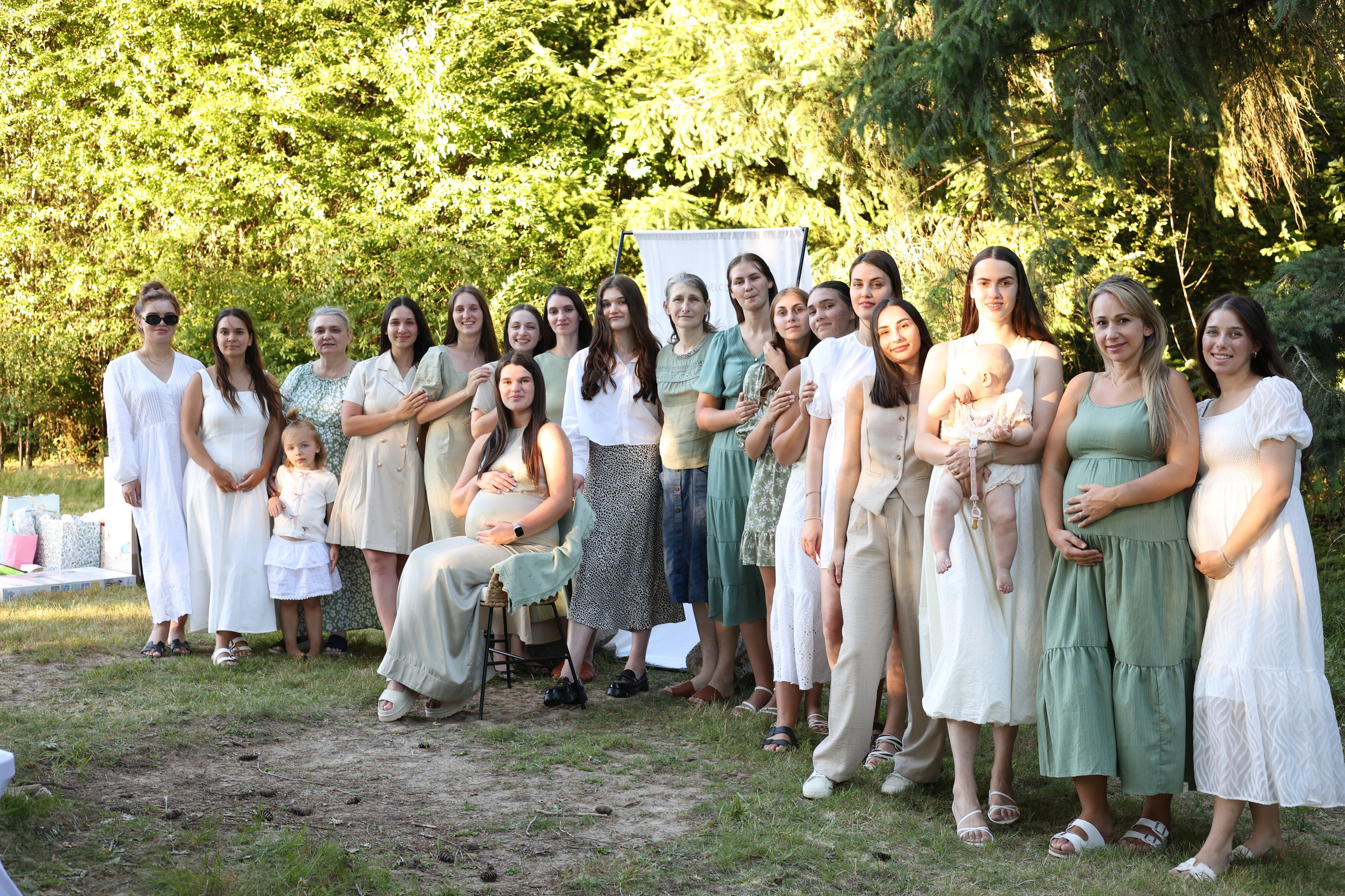 Anastasia’s Baby shower 07-11-25. Smirna Christian Church