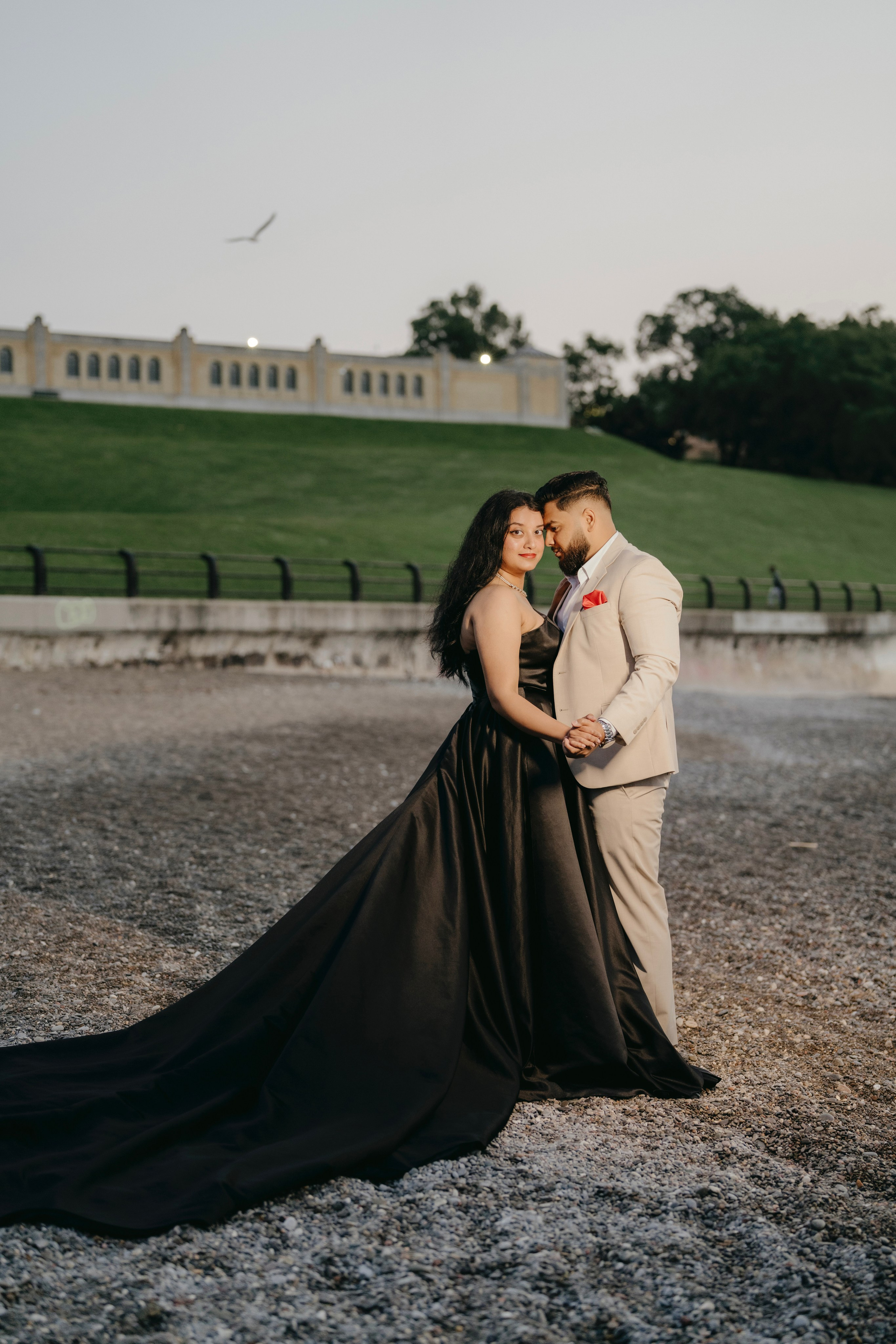 Couple Photoshoot at R.C. Harris Water Treatment Plant Toronto | Antevasi Studios