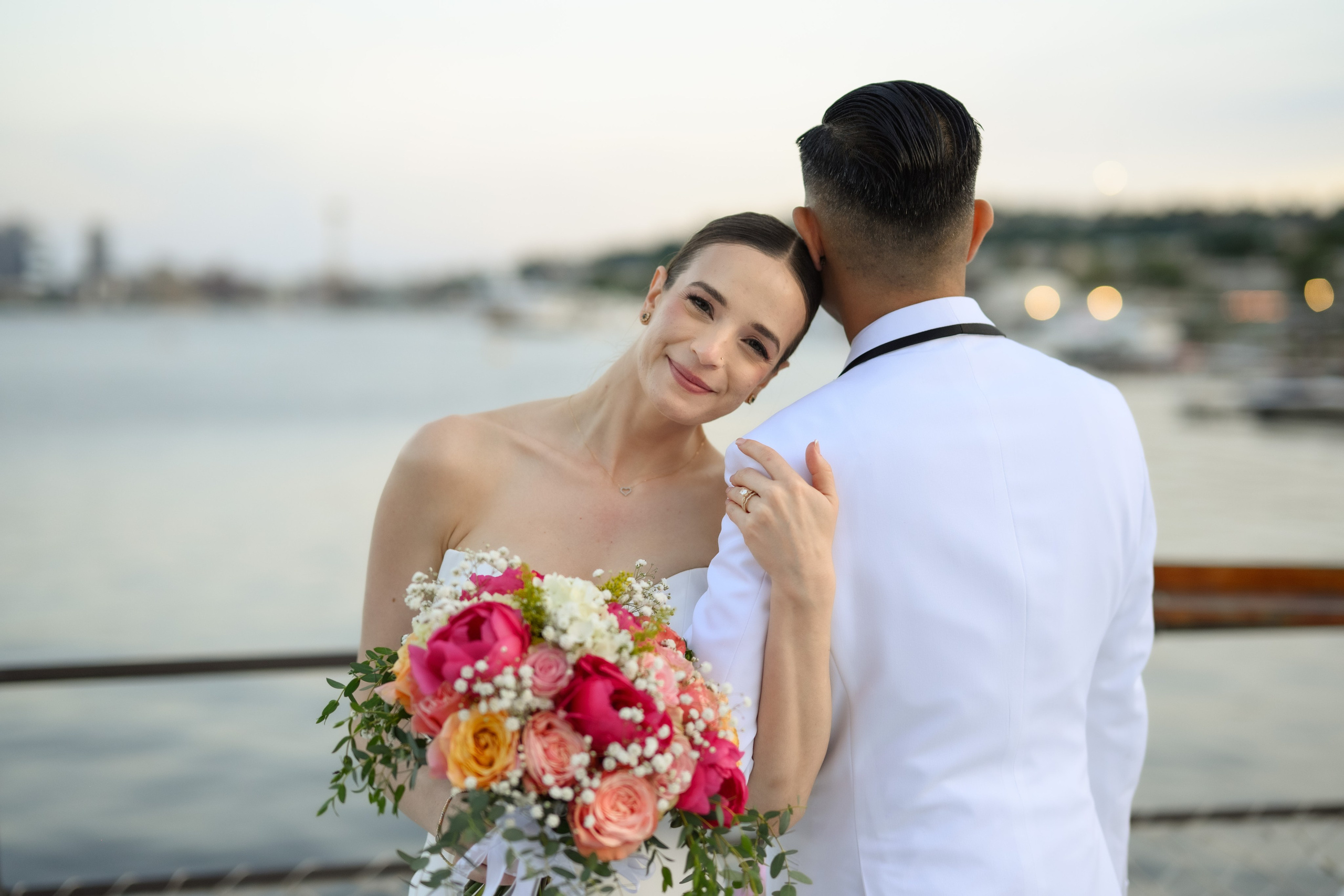 Kevin & Katie. Wedding & portrait photography in the Seattle Area. Helen Michelle photographer