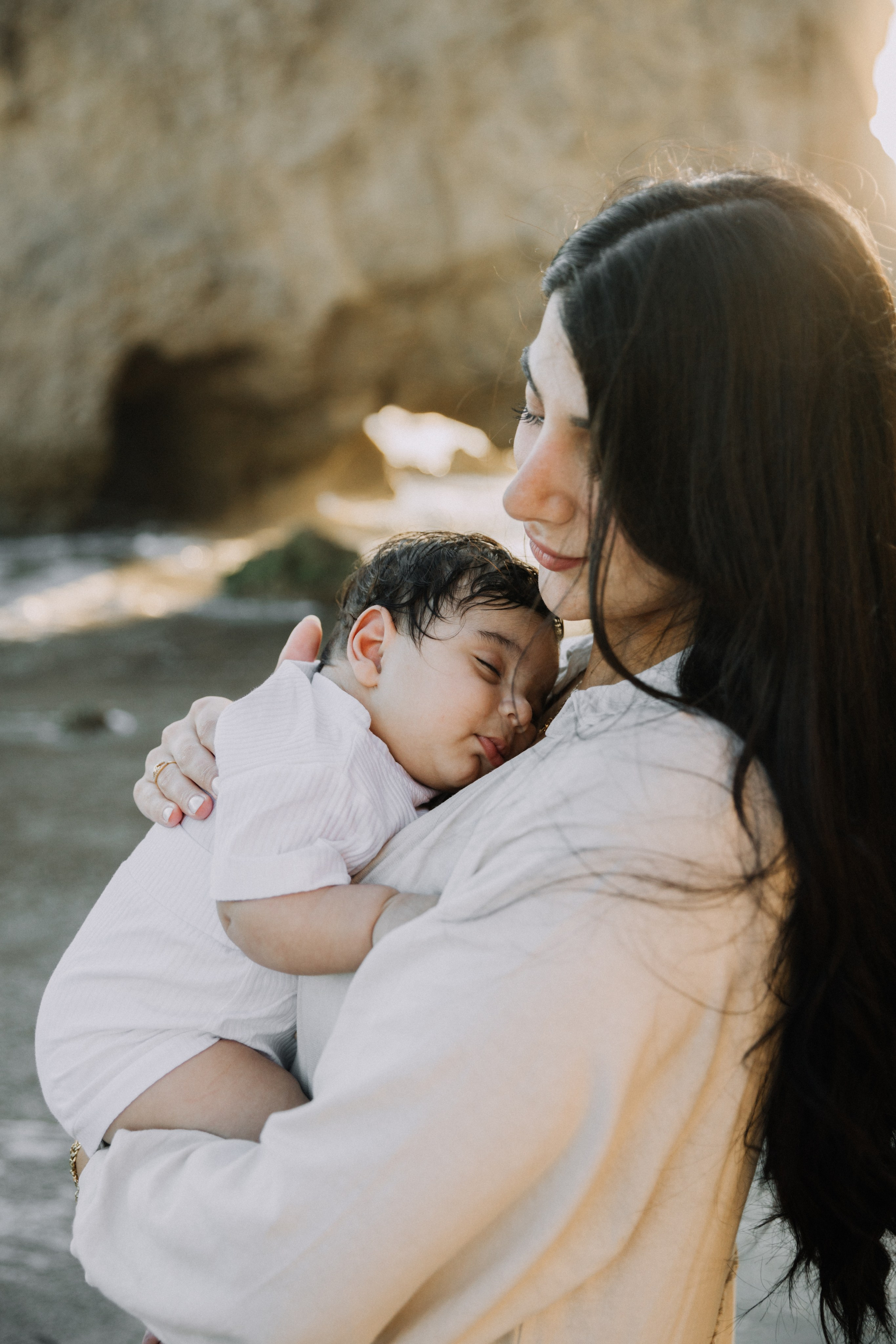 Family Photoshoot at El Matador Beach, Malibu | Taya Frank. Southern California Family and Couple Photographer