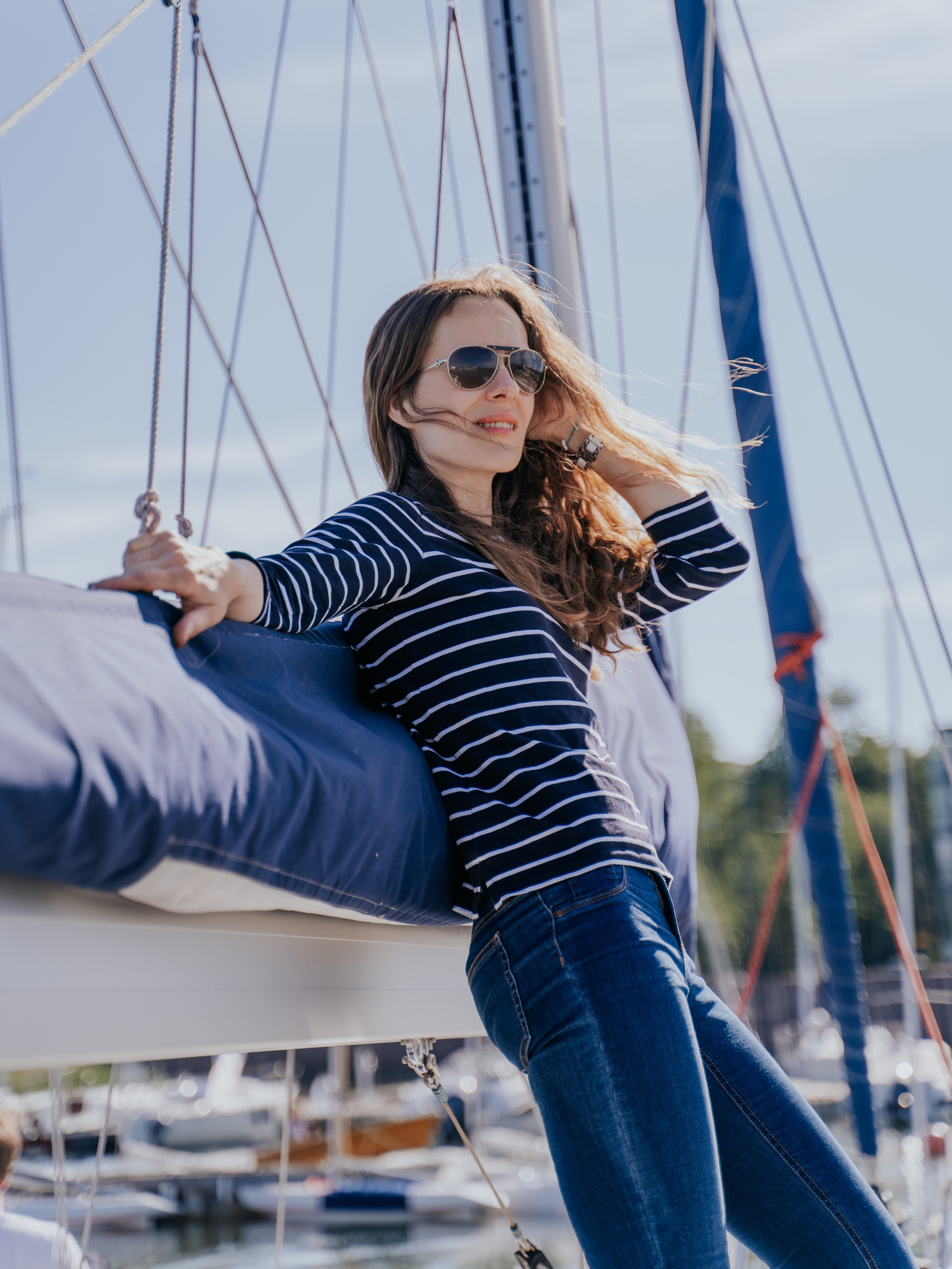 Sea trips and tours organizer photoshoot. Oxana Dia Business and Brand Photography and Videography in Barcelona