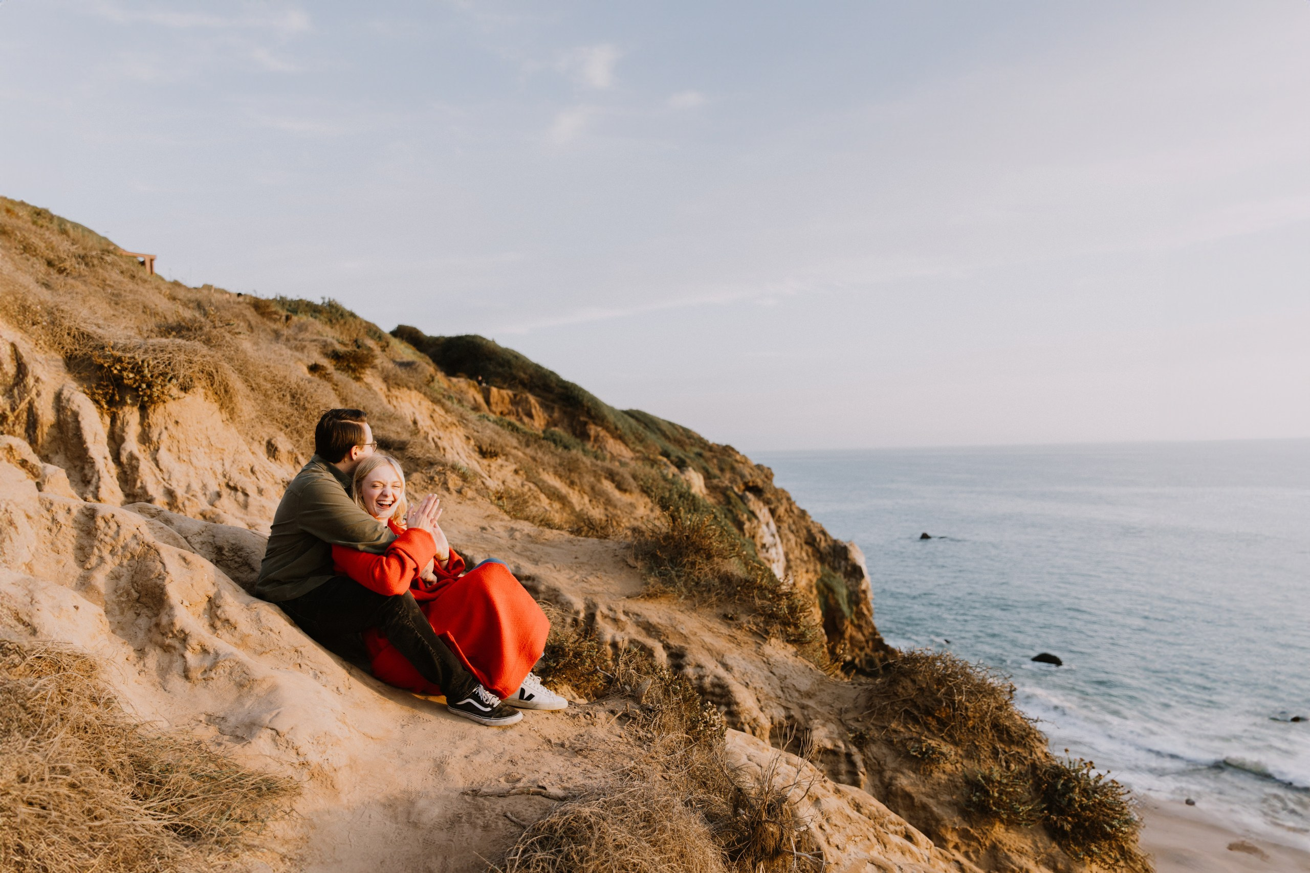 Proposal Session at Point Dume, Malibu | Taya Frank. Southern California Family and Couple Photographer