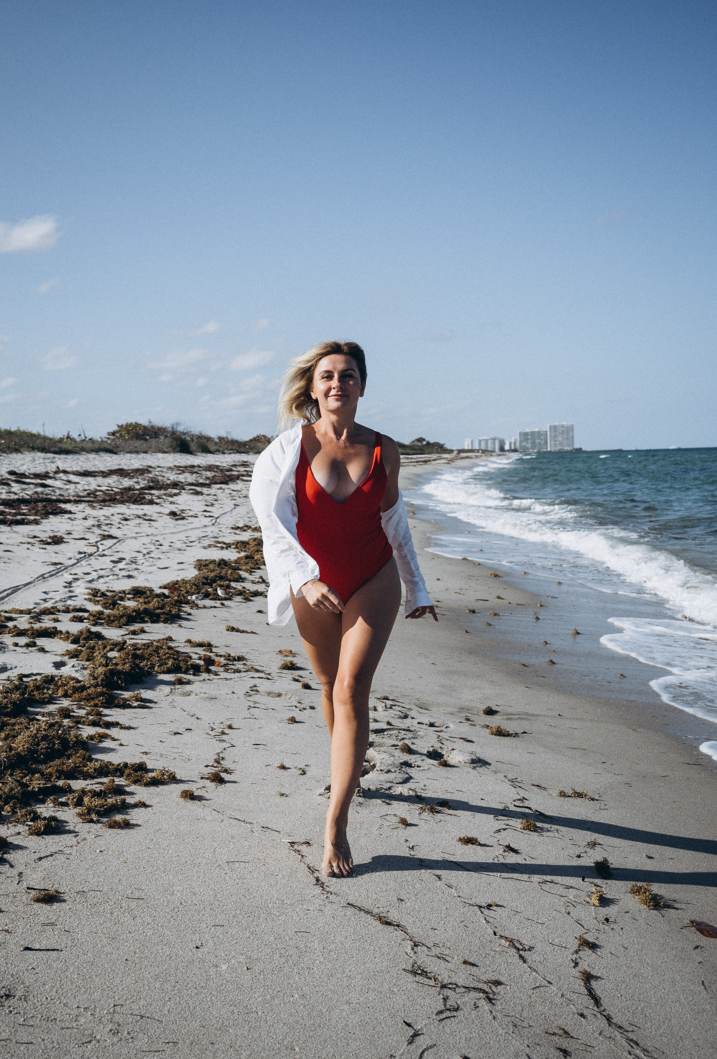 Ocean view. Art photographer Miami