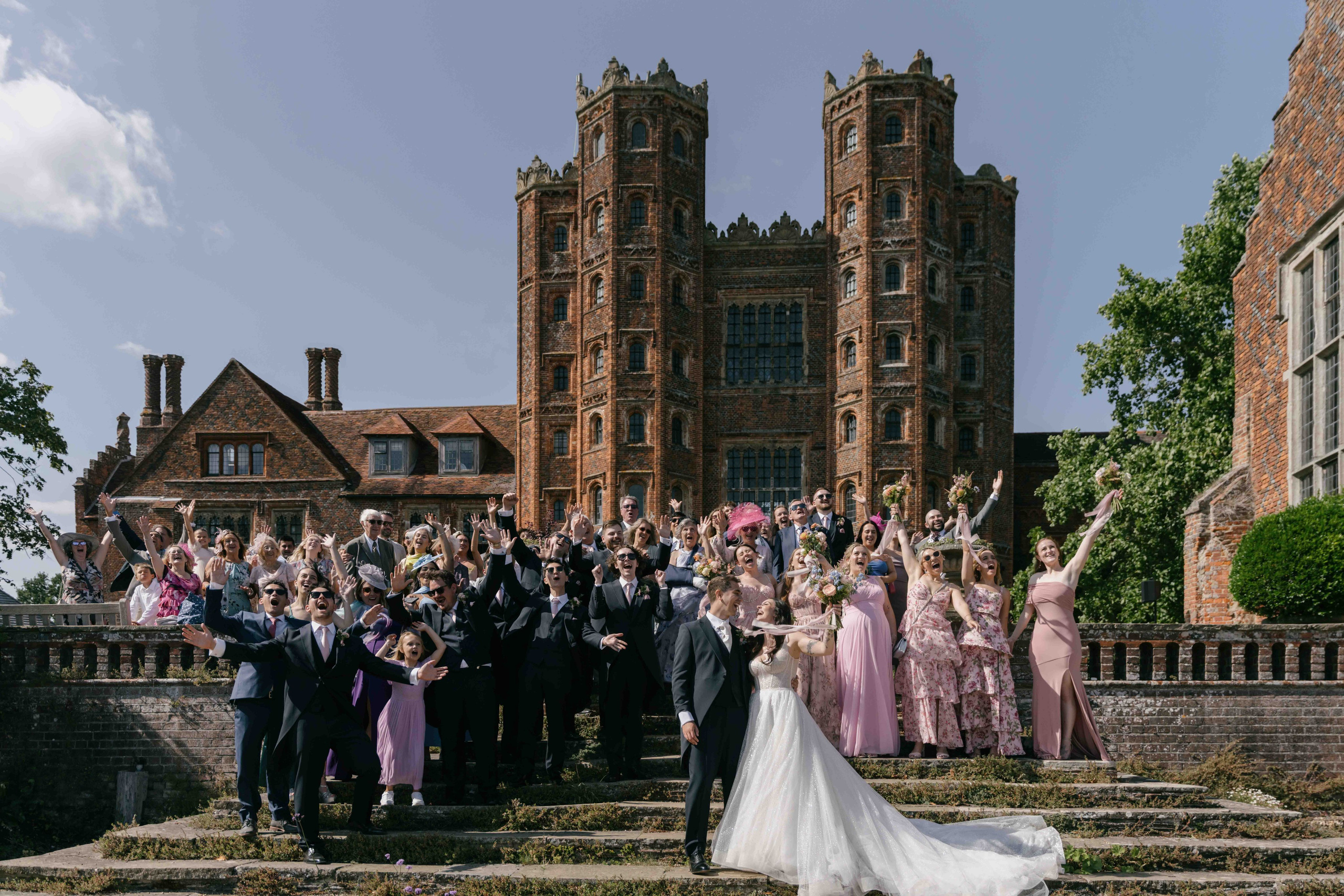 Layer Marney Tower Wedding, Essex | Essex & London Wedding Photographer. Natasha Ferreira Photography