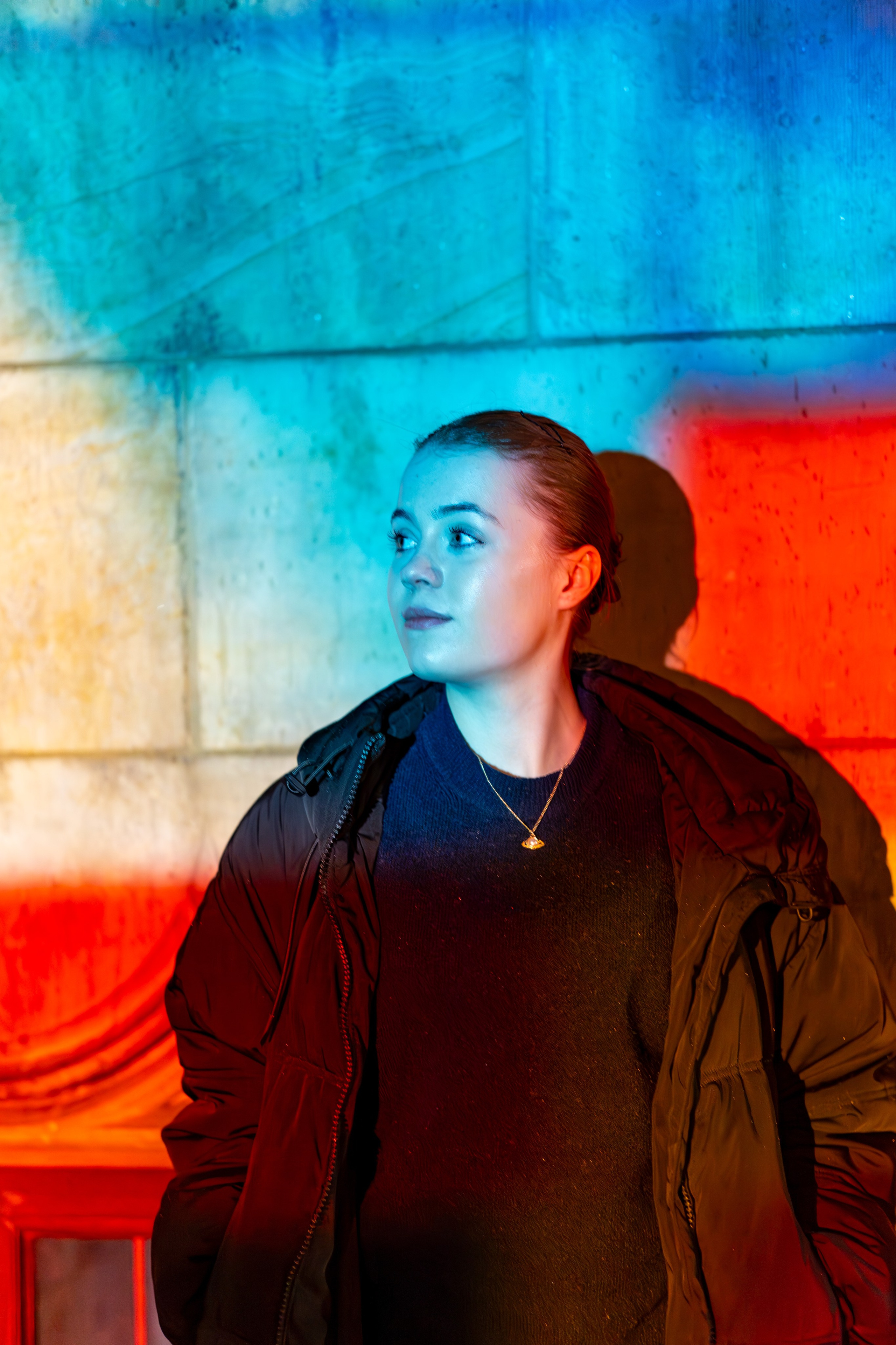 Throwback #2 / Bremen City Lights w/ Lena (January 2024). URBANSTREETFILES.ART