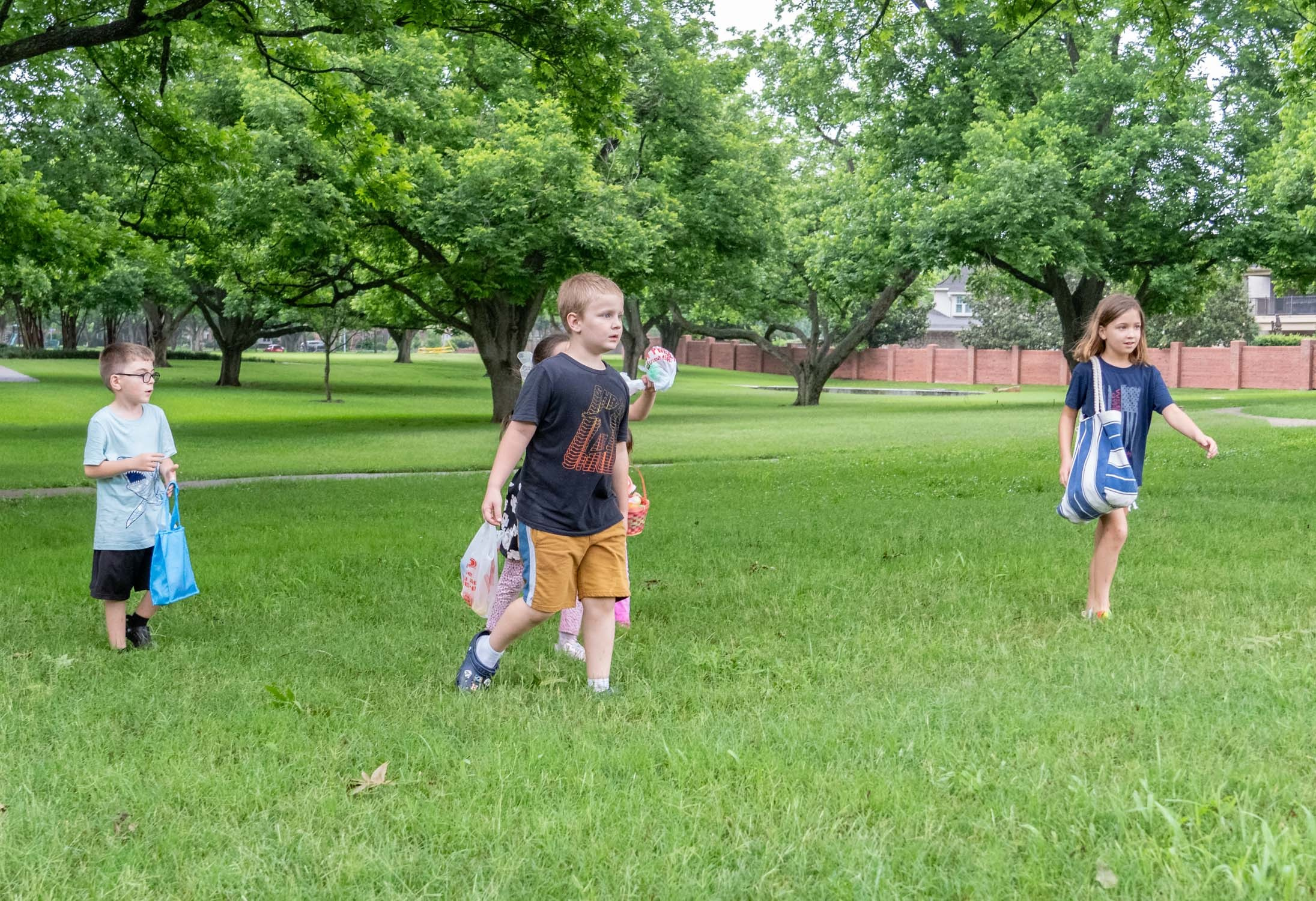 Easter picnic. Photographer Irina Kozhemyakina. Houston