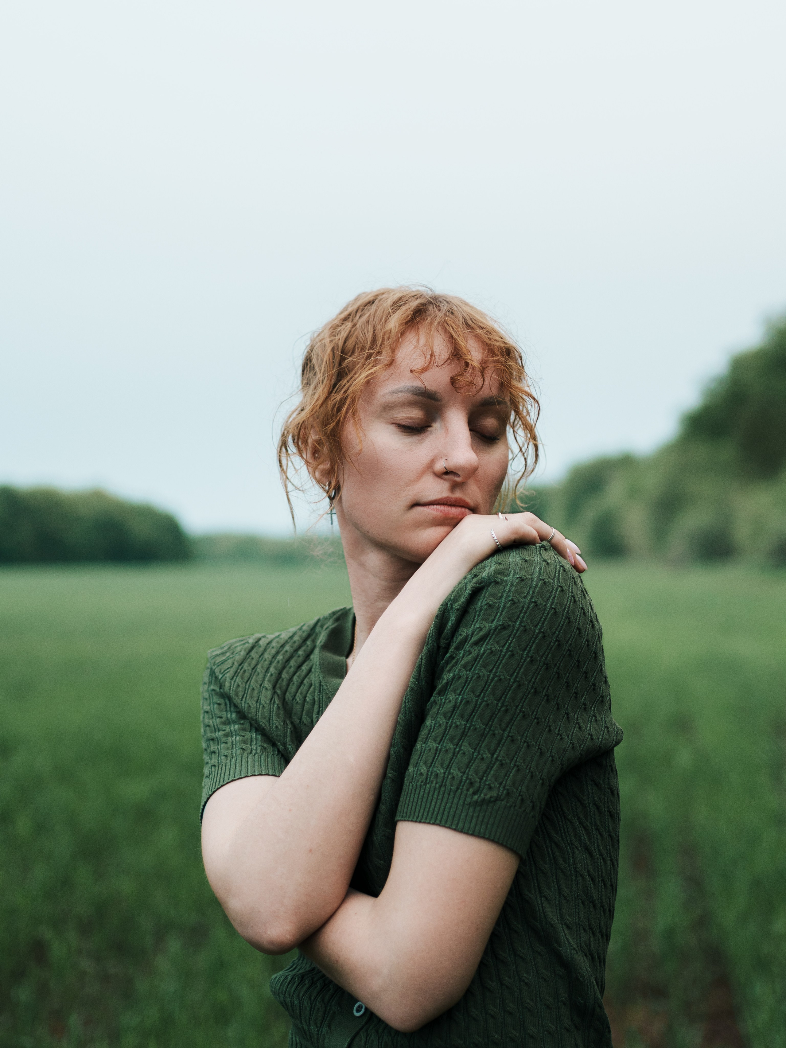 Greens. Alisha Geva женский портретный фотограф в Дубае