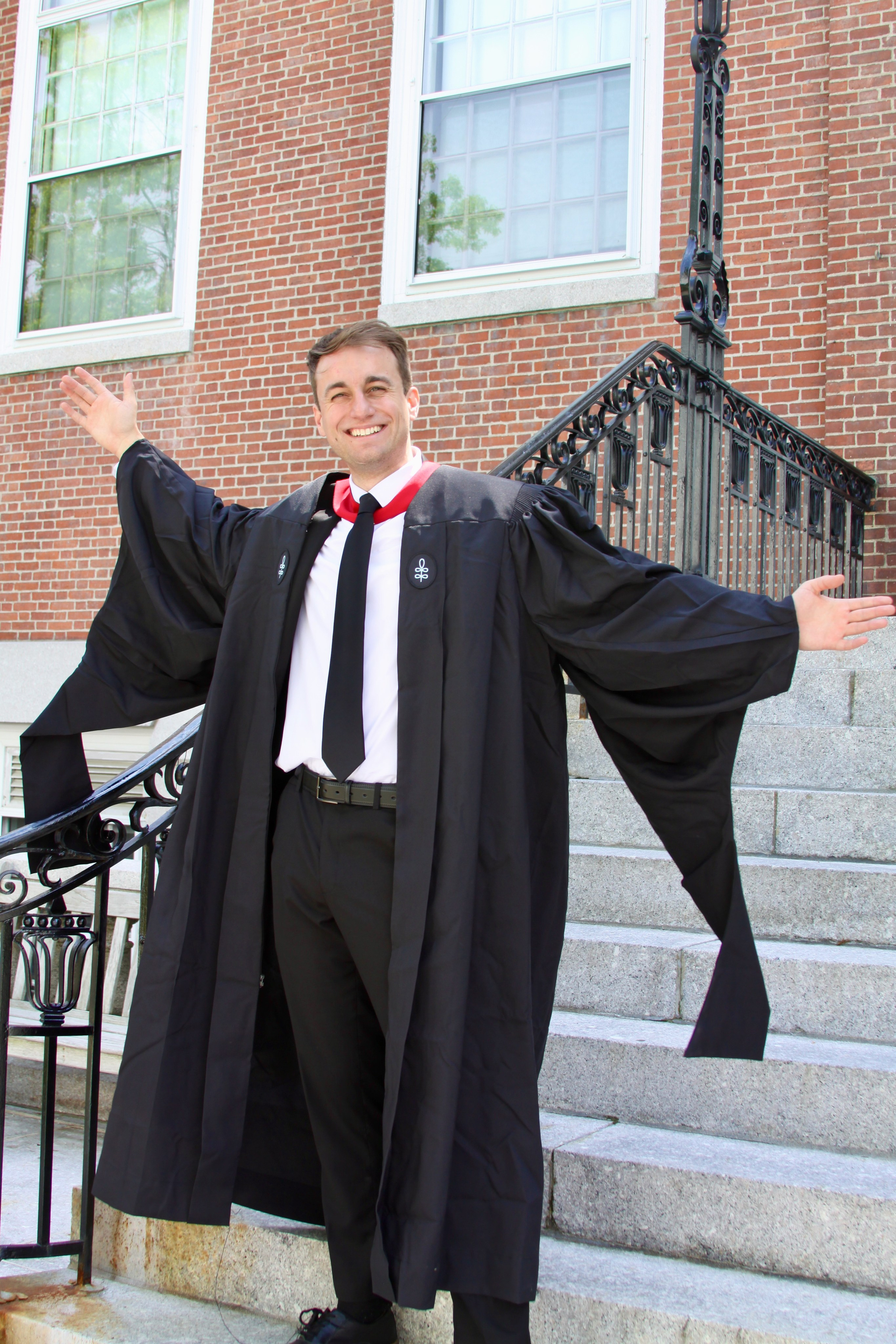 Masters graduation with Talia (group shoot). Kelly Sang, graduation and portrait photographer in Boston