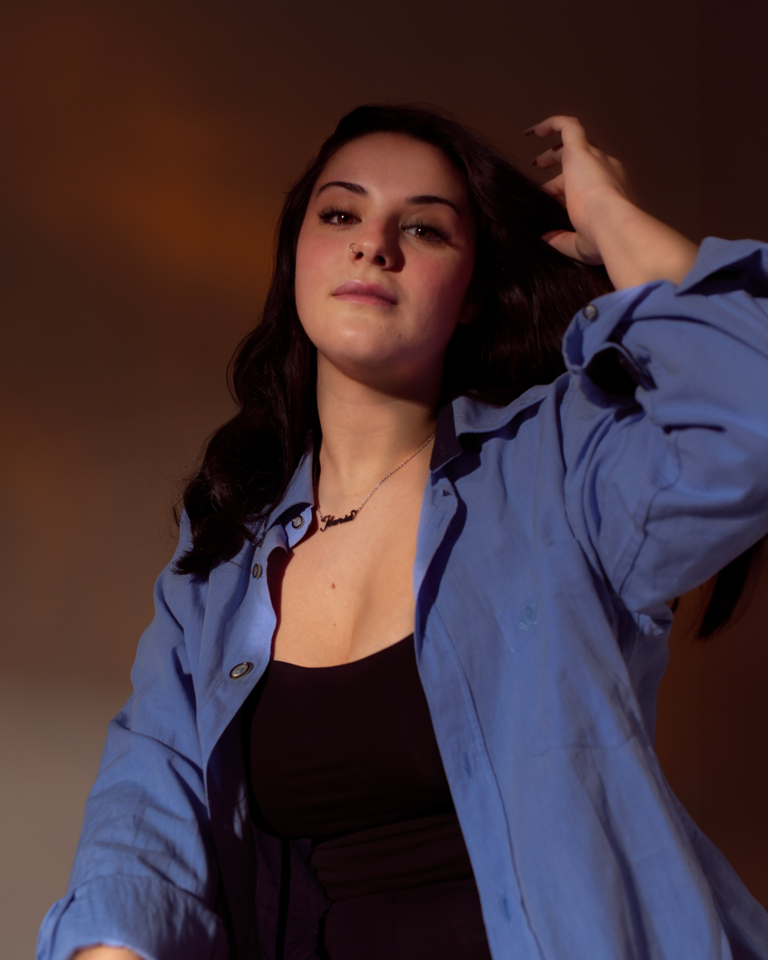 Servizio fotografico ragazza in studio 18 anni