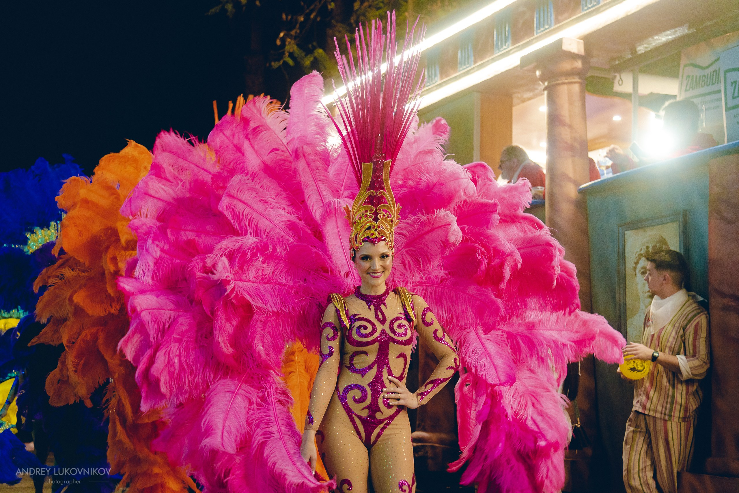 Photo report from the night carnival in Murcia | Reportage photographer Andrey Lukovnikov