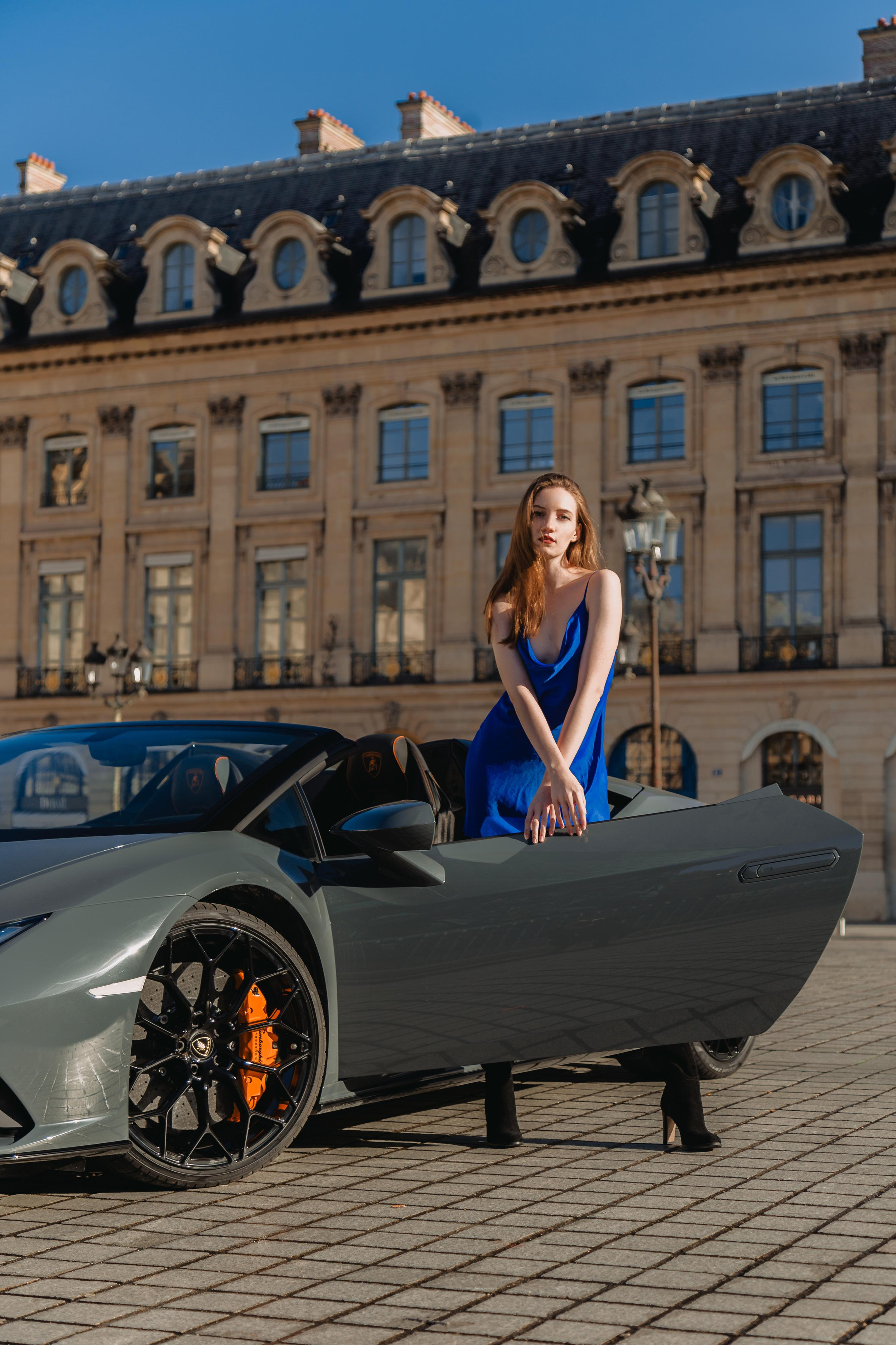 Kate x Lamborghini Huracan. Photographer in Paris — Vitalii Motruk