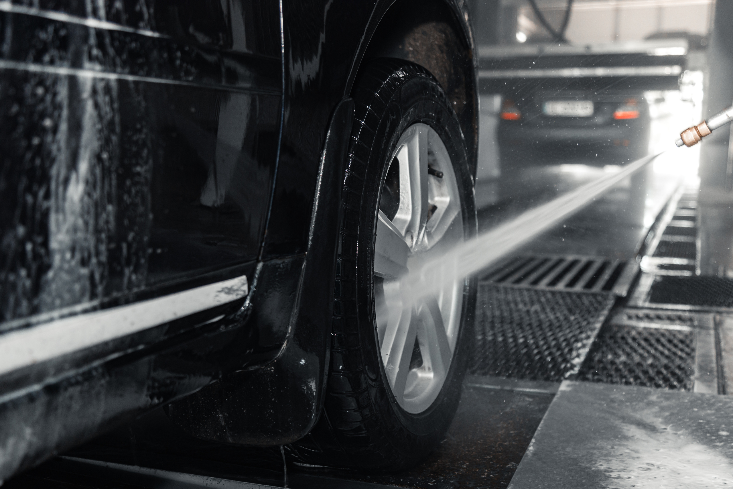 Automatic Car Wash. Photographer in Paris — Vitalii Motruk
