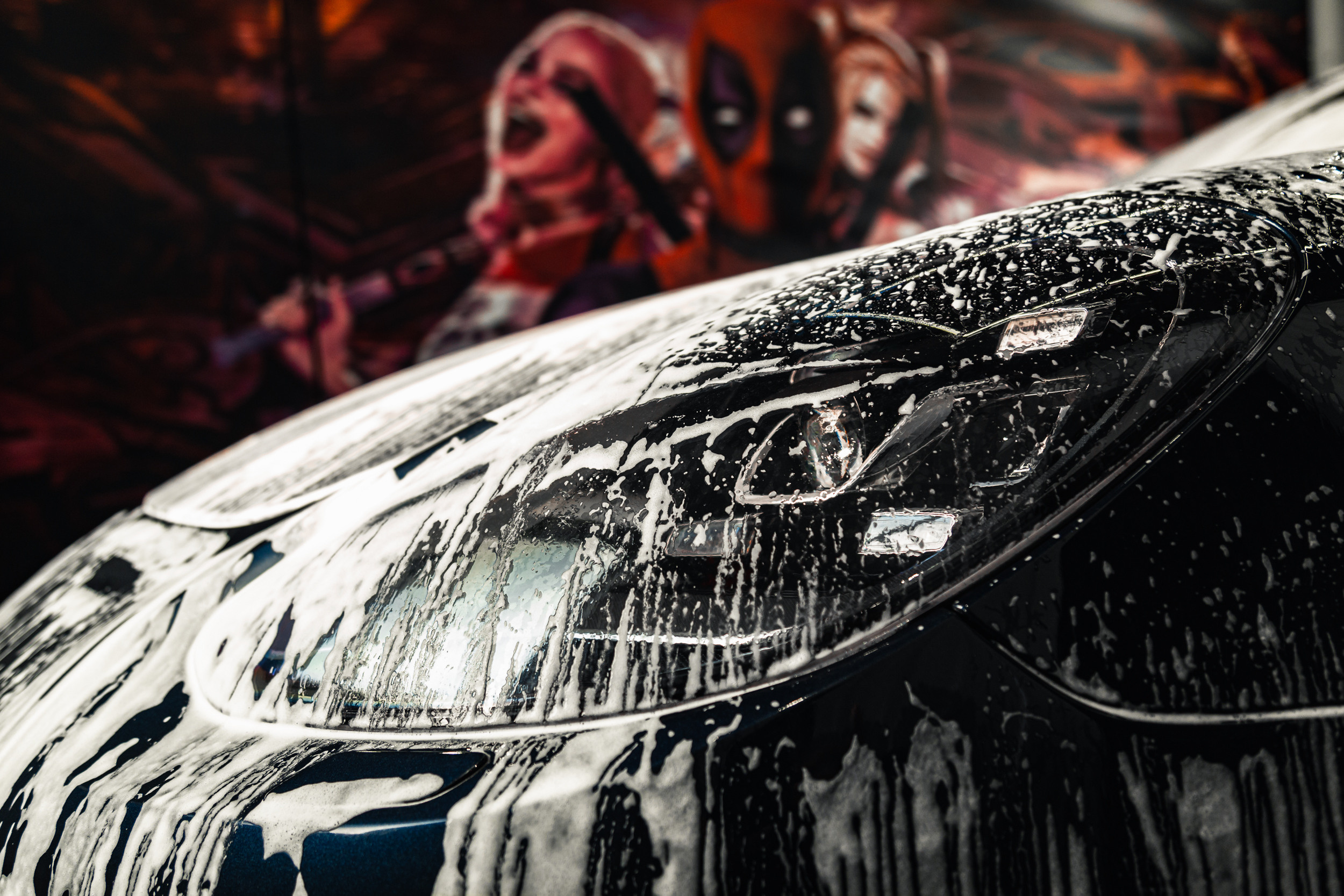 Car Wash. Photographe de voitures à Paris — Vitalii Motruk