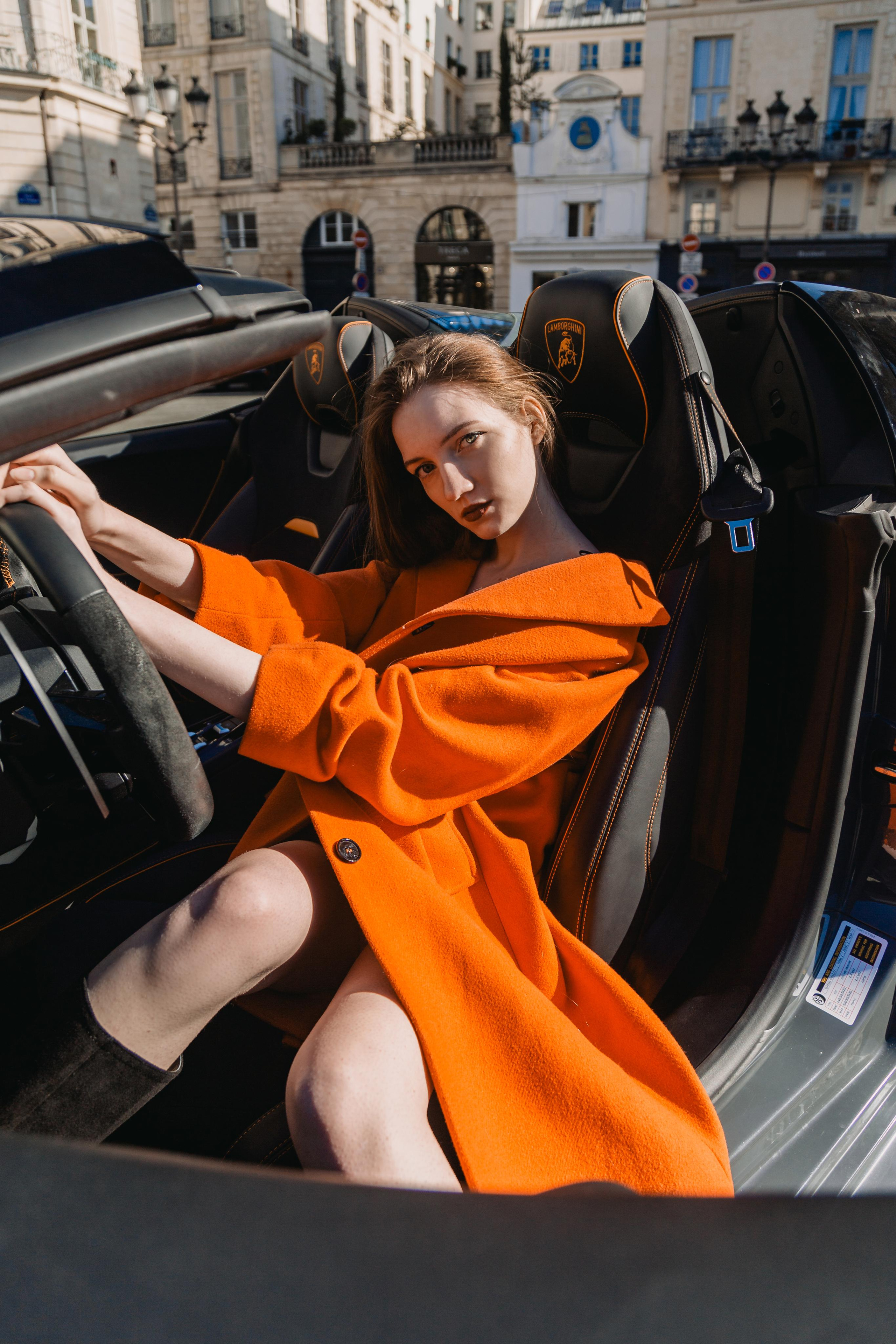 Kate x Lamborghini Huracan. Photographer in Paris — Vitalii Motruk