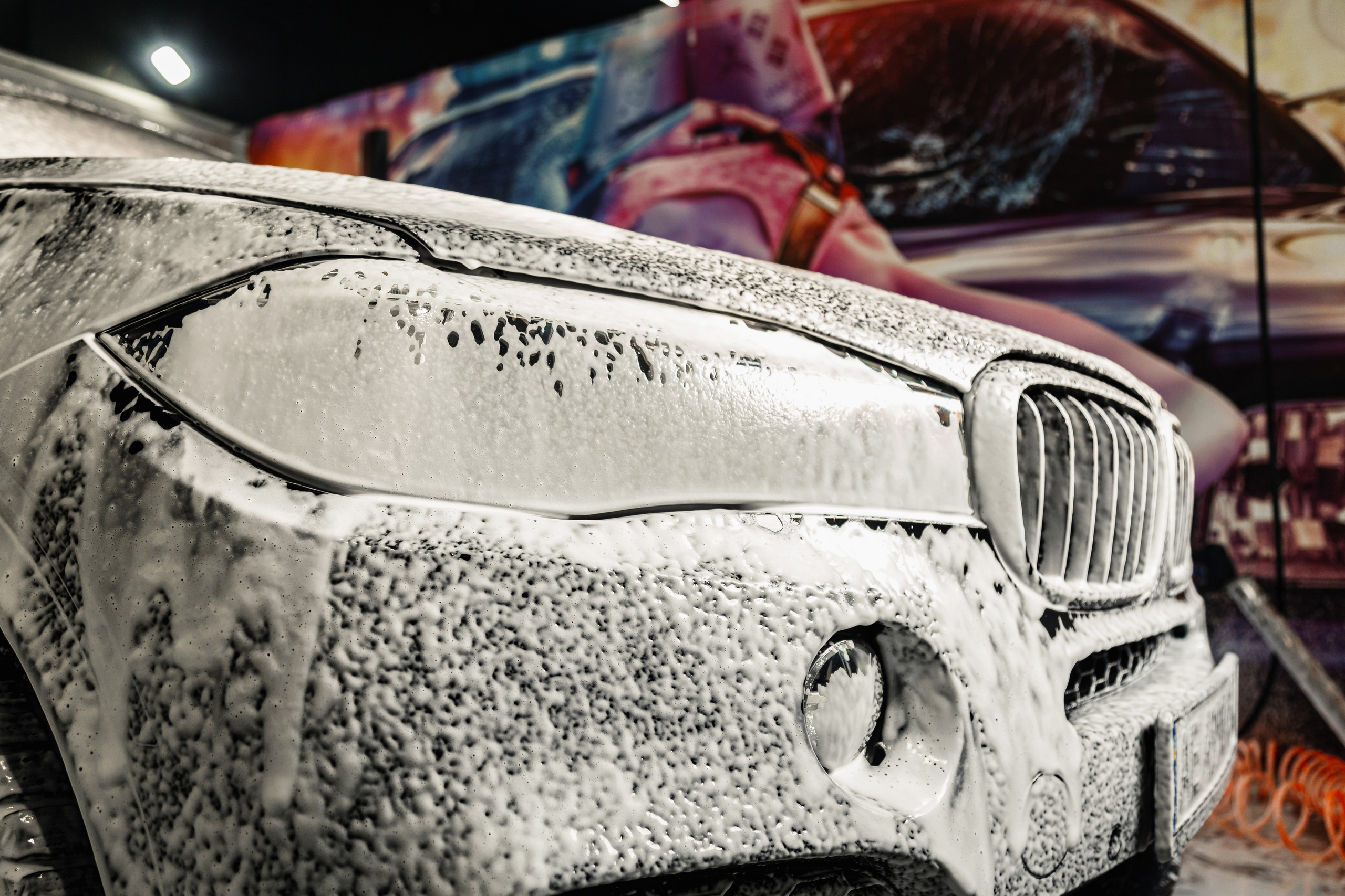 Car Wash. Photographe de voitures à Paris — Vitalii Motruk