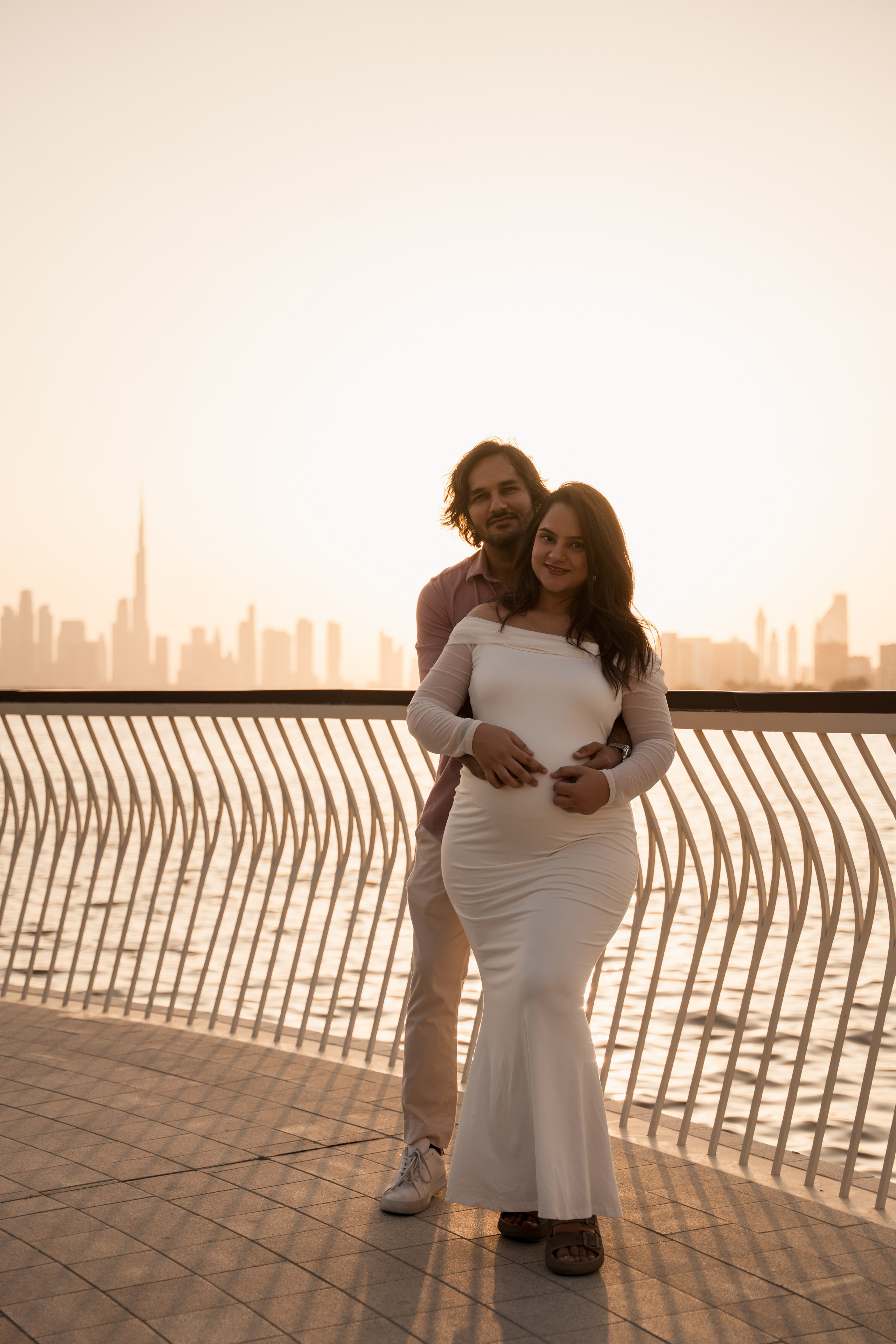 Sunset Symphony of Love. Angela Iakovleva — Family Photographer in Dubai