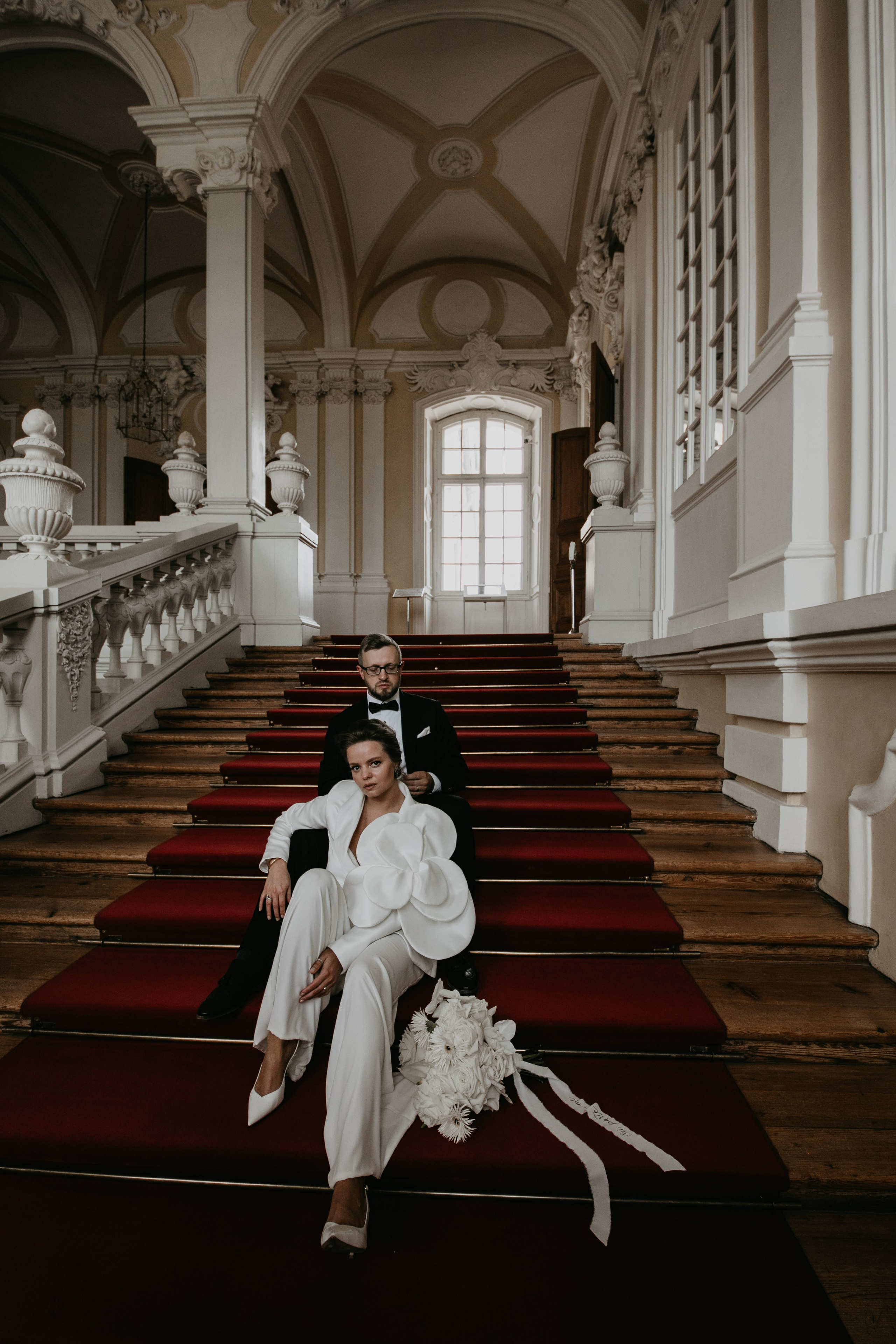 kāzu fotosesija Rundāles pils