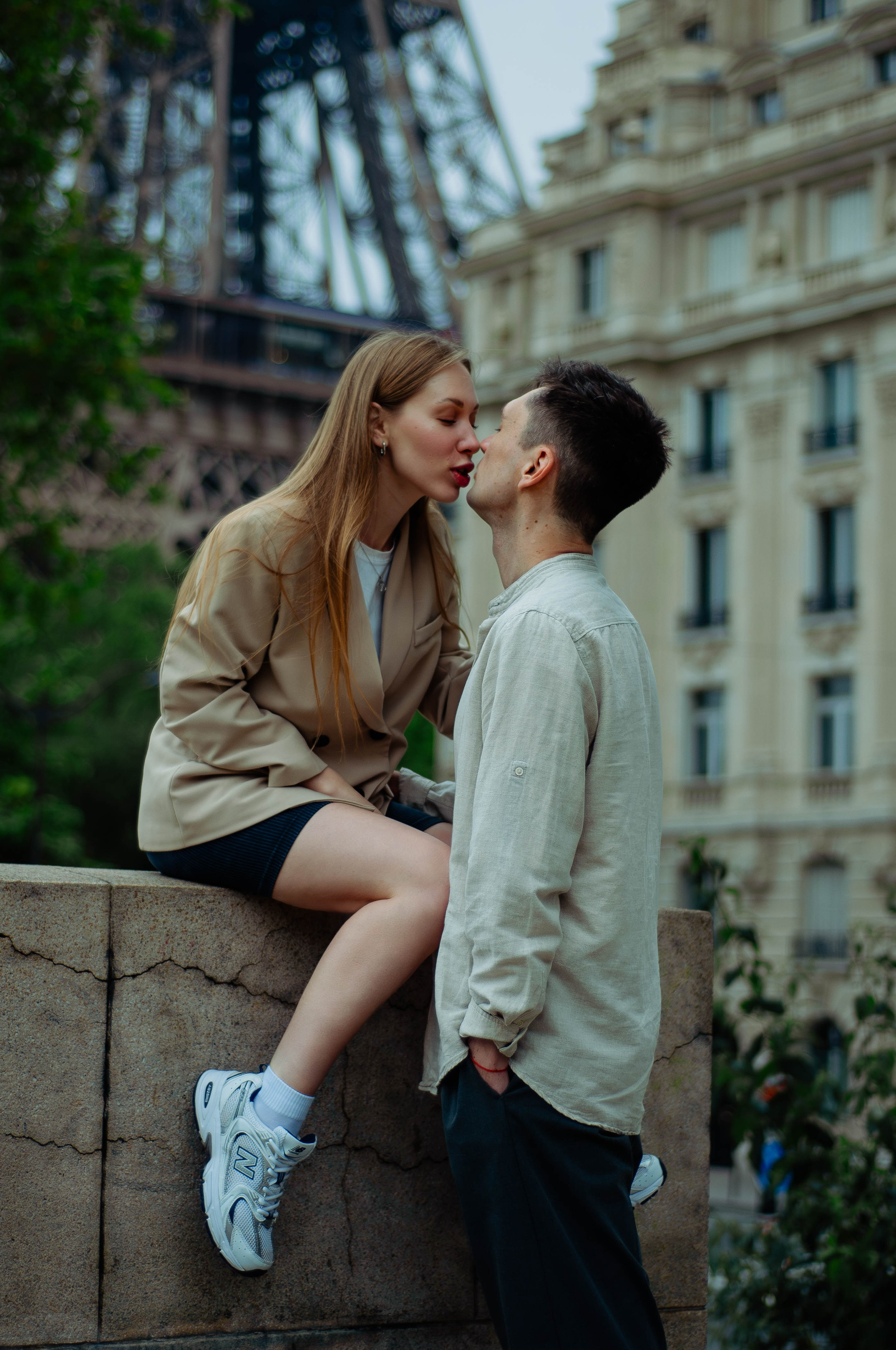 Лавстори у Эйфелевой Башни. Фотограф в Париже Полина Осипова