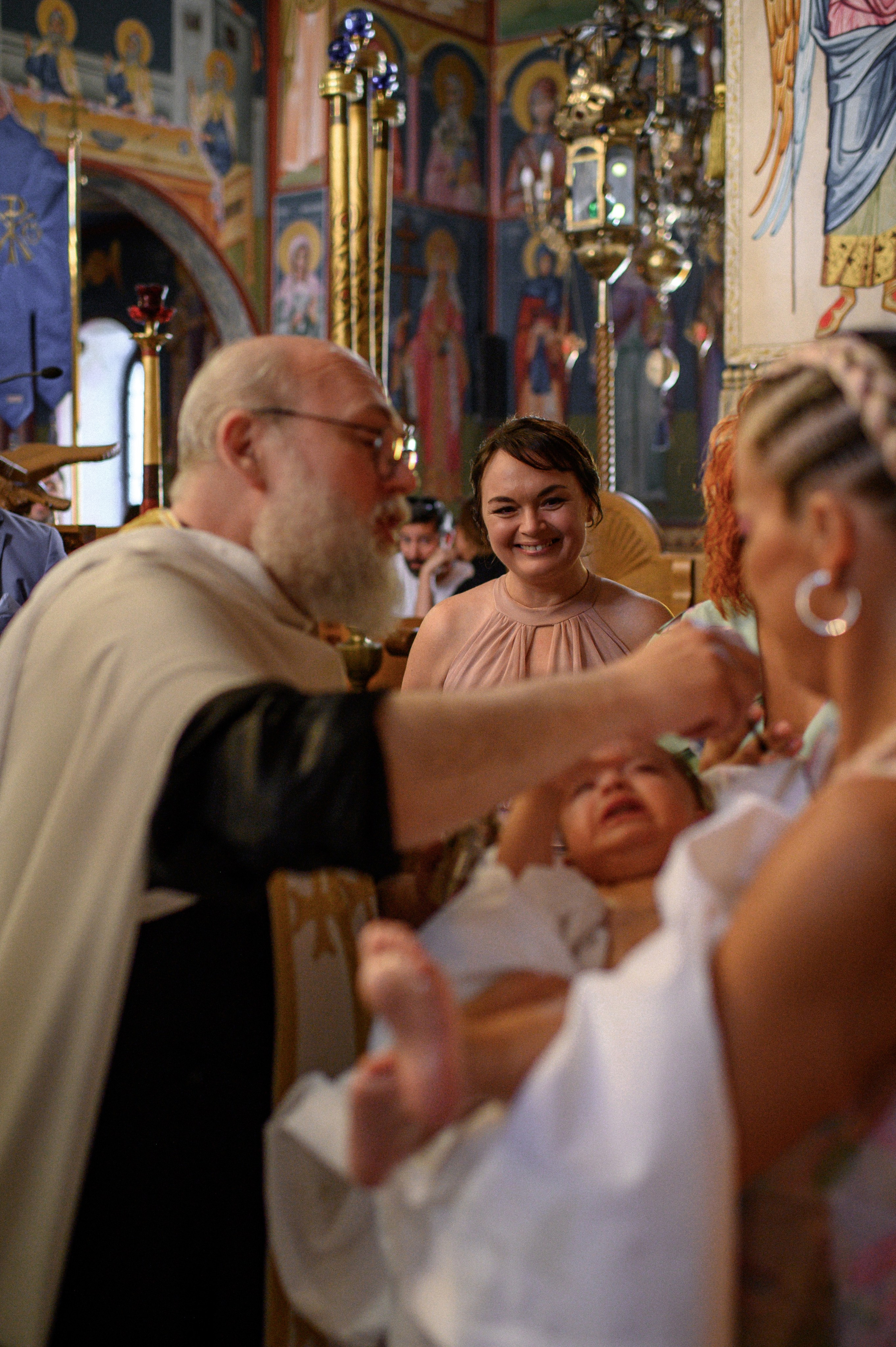 Baptism Iris. Семейная, детская, портретная и предметная фотосъемка в Салониках
