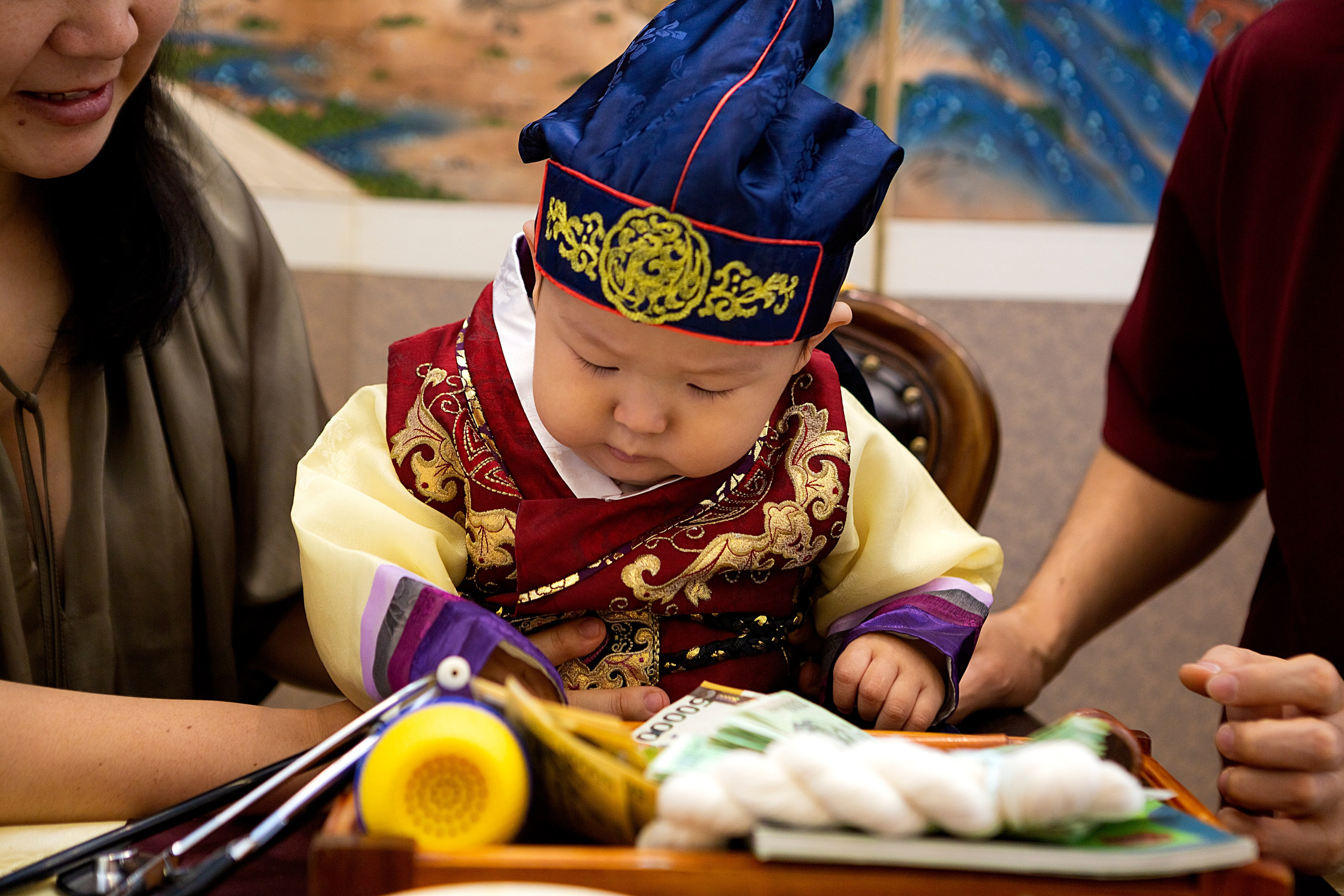 Артём в студии. Фотограф беременности, ньюборн и годовасиков в Корее Жанна Хан