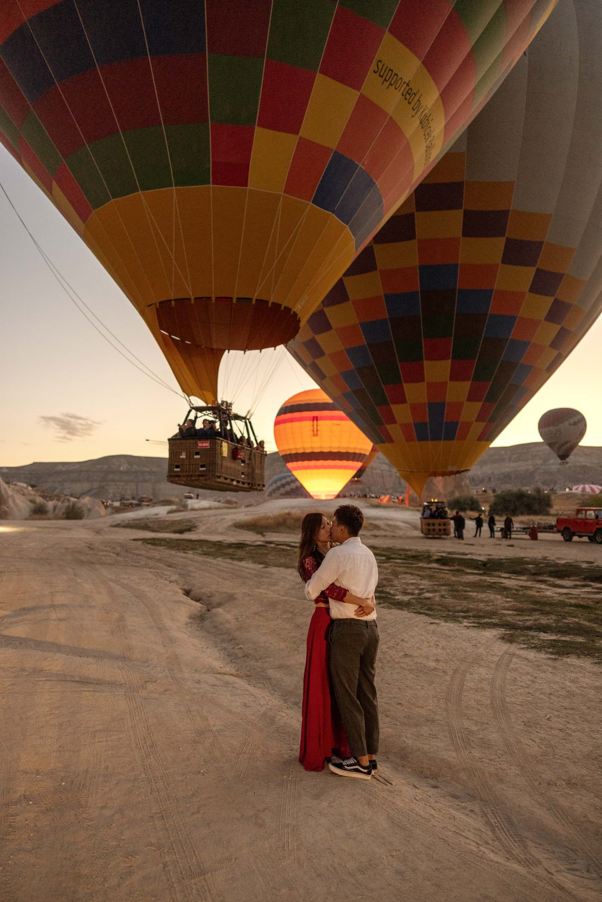 Couple photo shoot in Cappadocia. Julia Ganch I Fashion Wedding Photography I Cappadocia Turkey