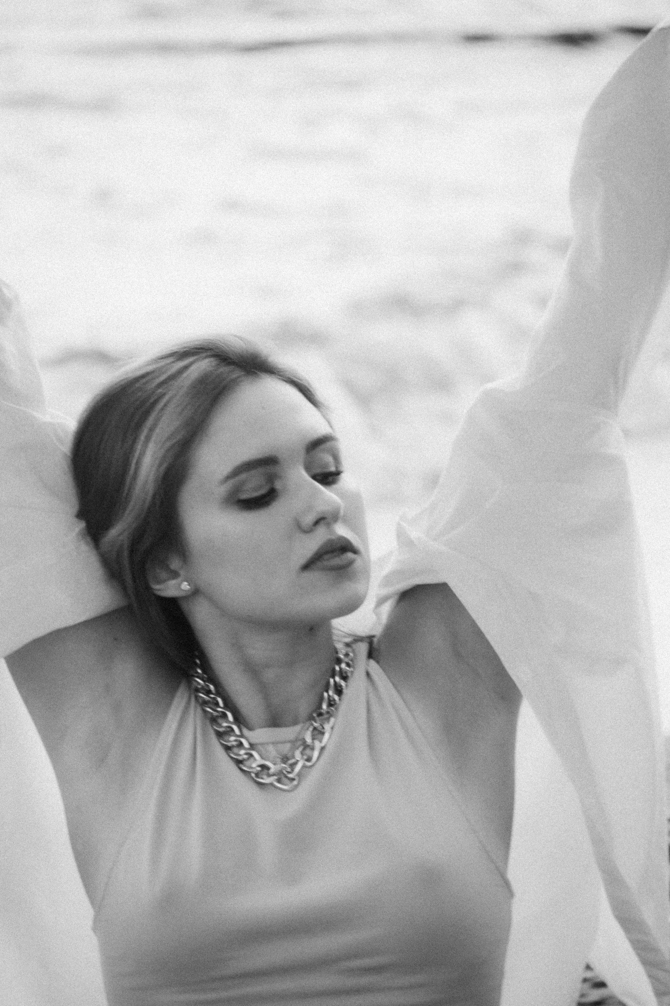 Dasha / sea walk. Photographer in Gothenburg Aleksandra Stroganova