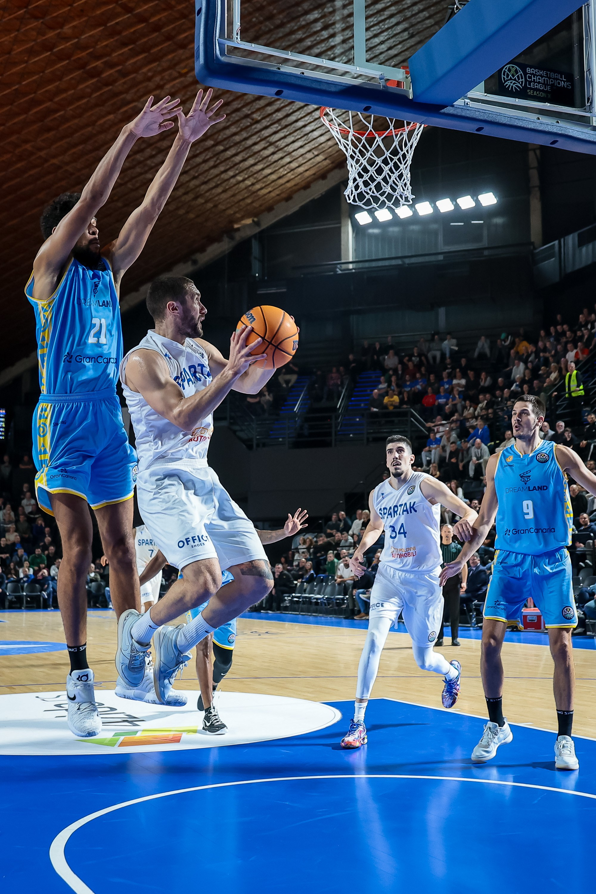 KK Spartak vs CB Gran Canaria. Aleksandar Šećerov photographer and videographer in Subotica, Serbia