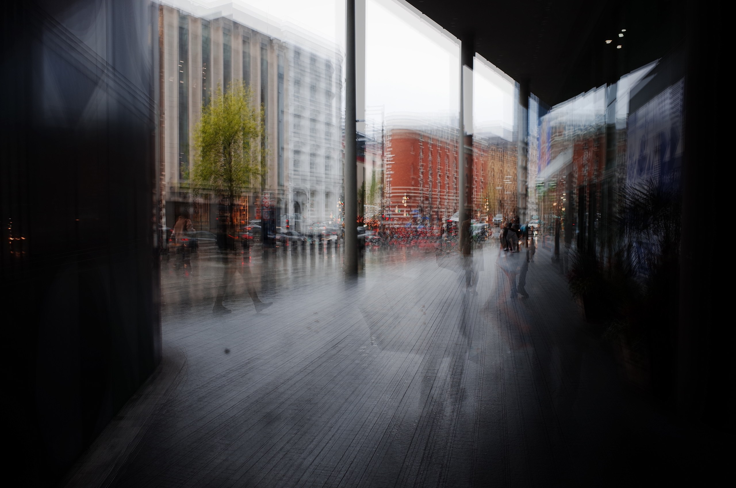 English (not yet summer) rain. Victoria Dini. Art photography in London / Folkestone, UK