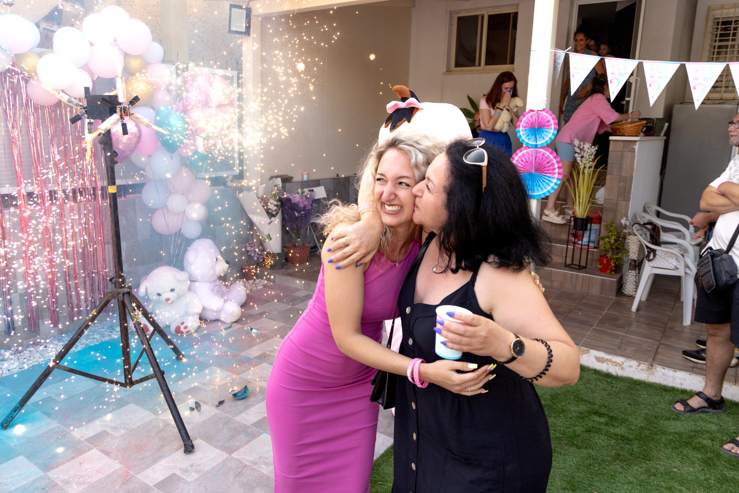 Gender Party for Alina and Michael. Home