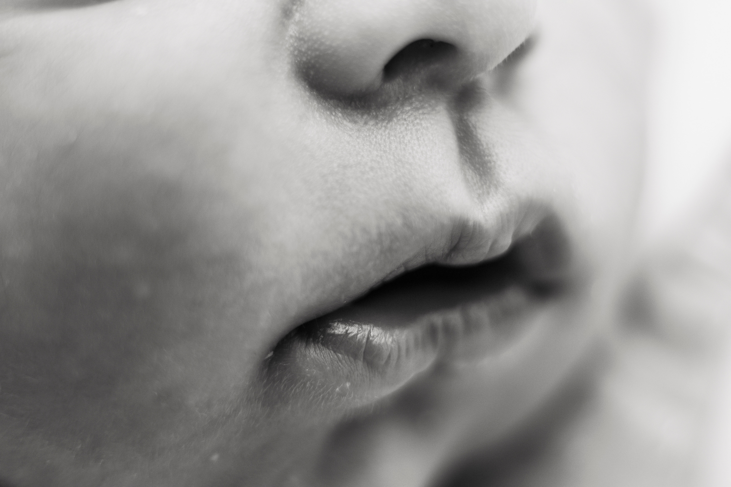 lippen van een pasgeboren baby