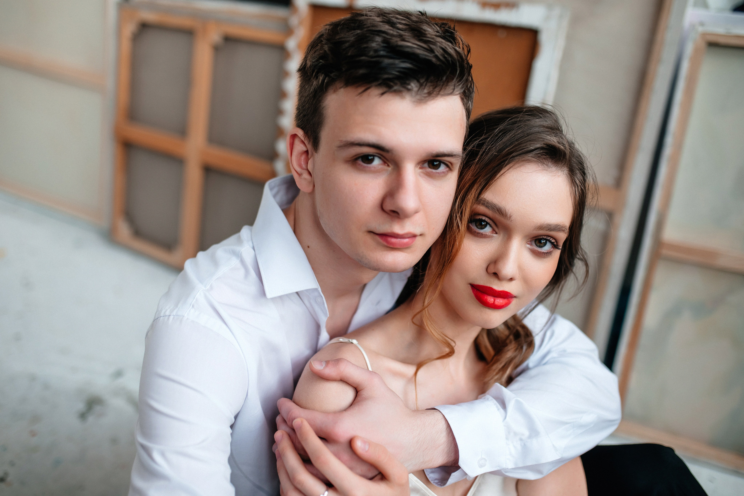 Свадебное утро в мастерской. Свадебный и портретный фотограф Юлия Пыльченко