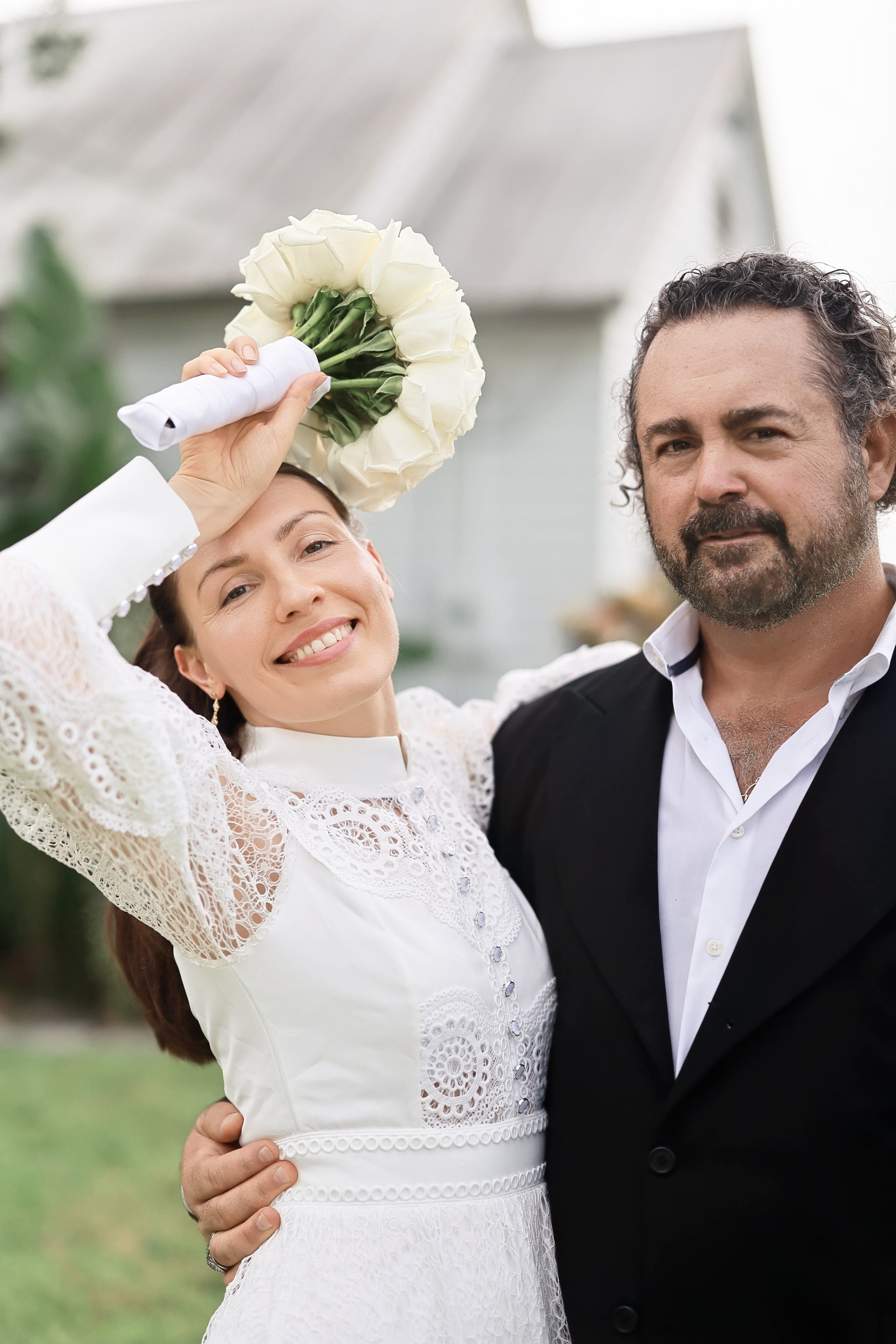 Intimate Church Wedding in Sarasota, Florida. Wedding and family photographer Olga Belianskaia