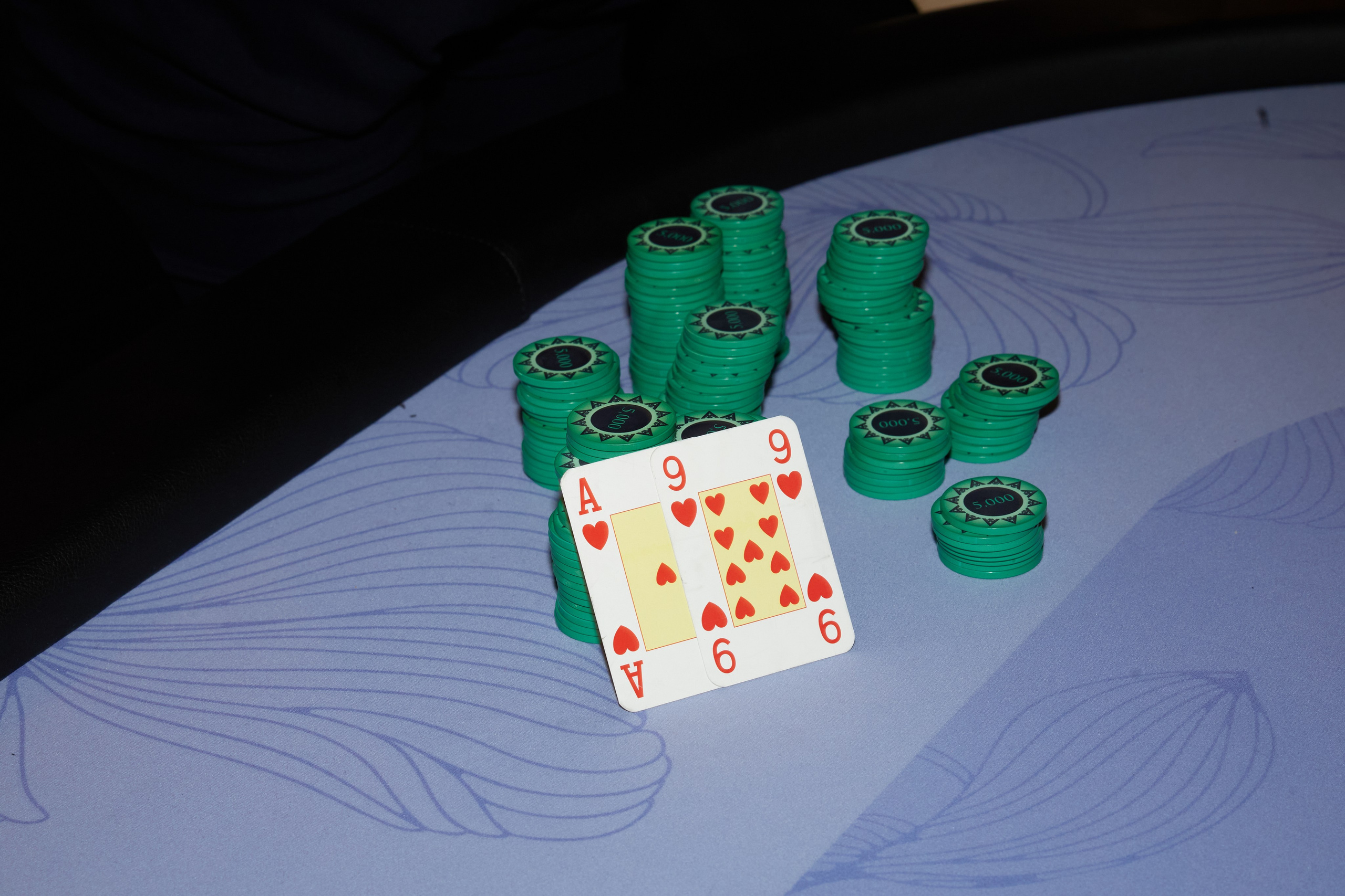 Poker night event. Portfolio